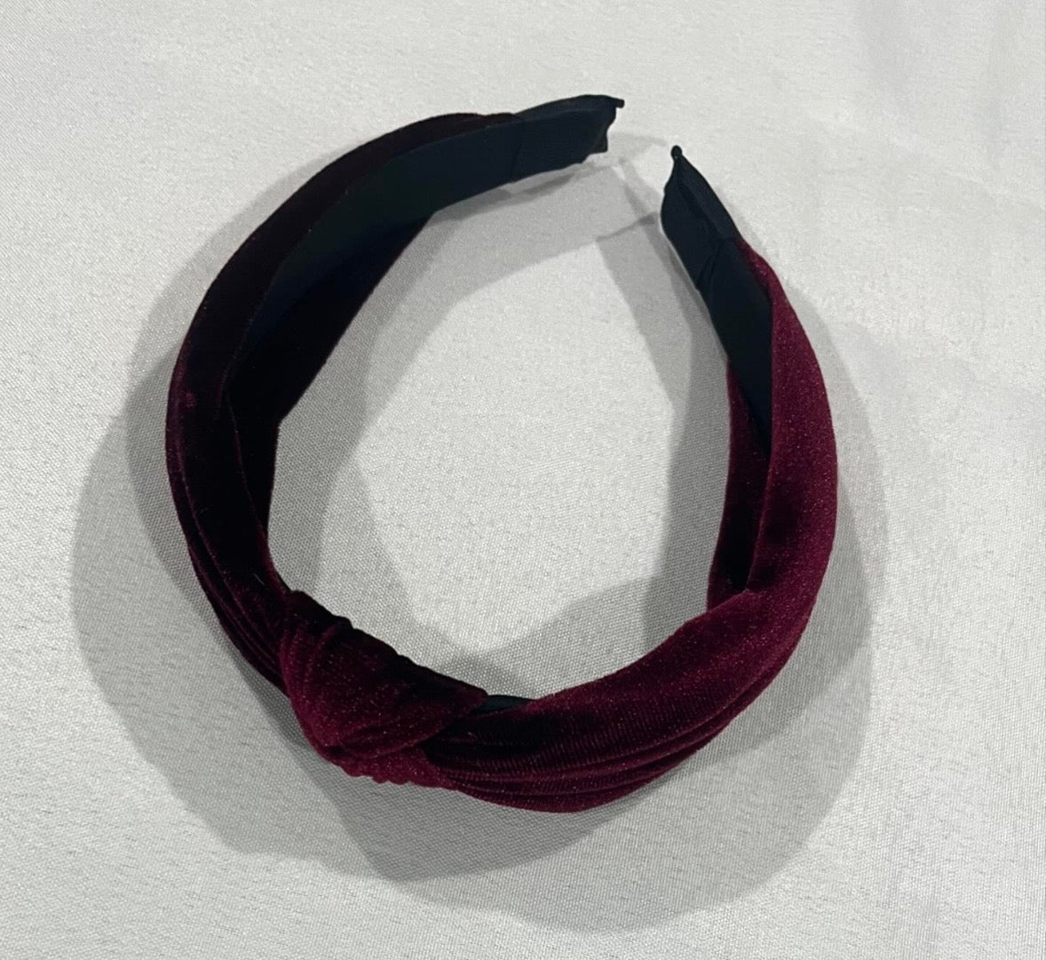 New Burgundy Headband
