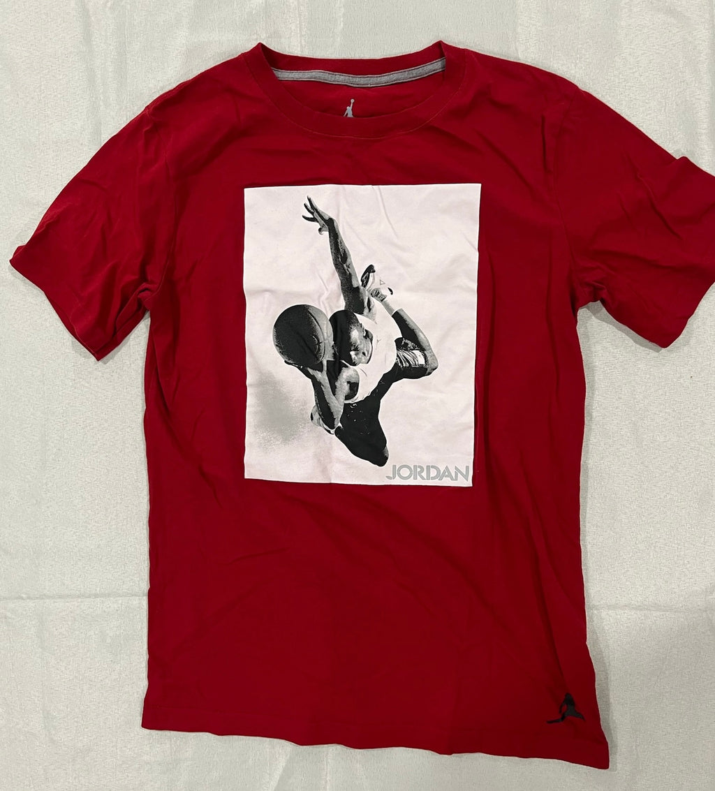 Boys Jordan Red Shirt image 0