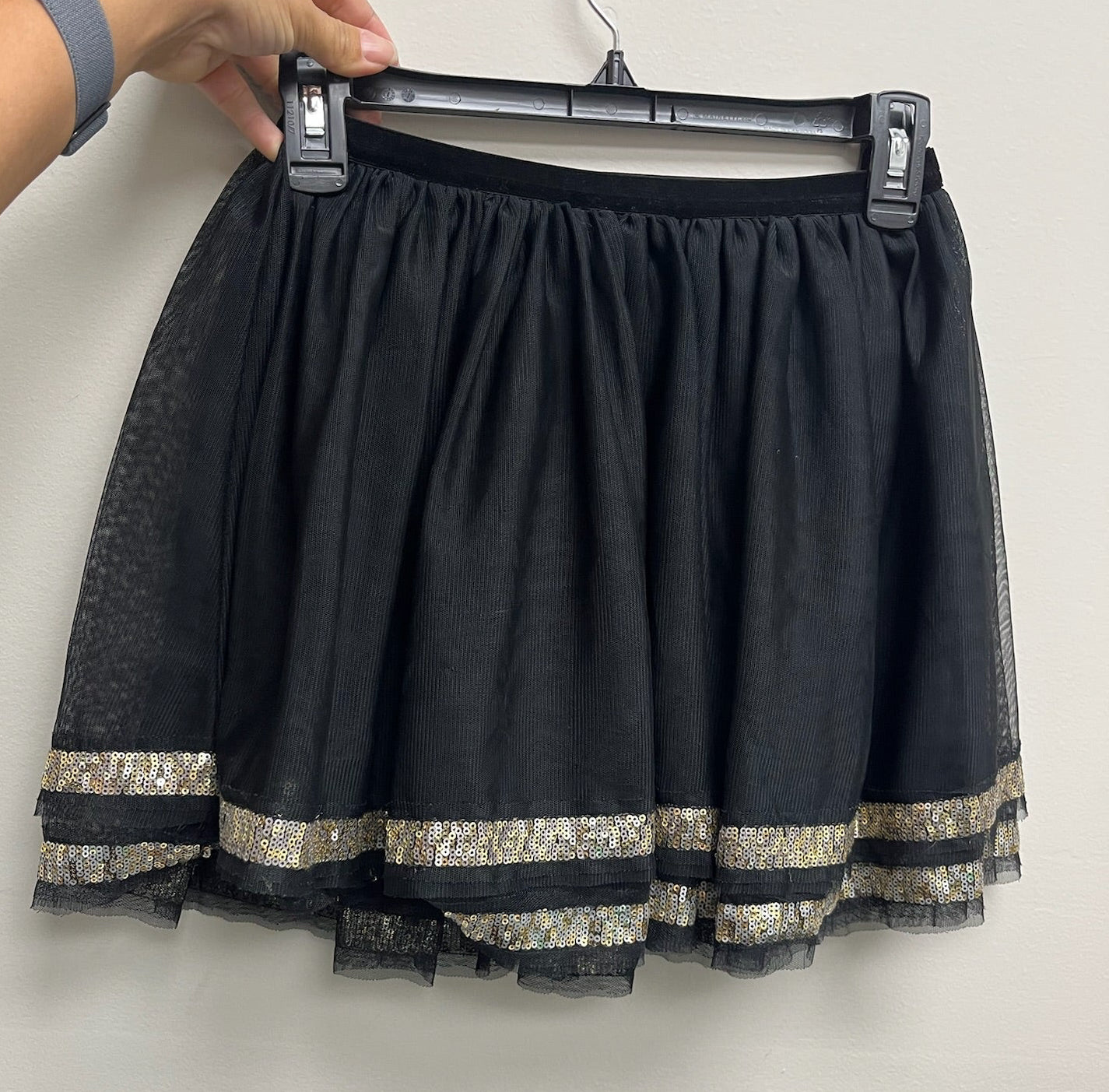 Used Girls Black Tutu Skirt