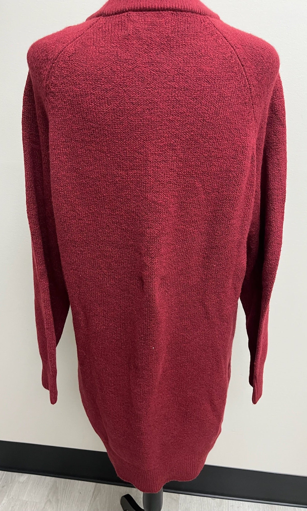 Women’s Burgundy Knitted Dress