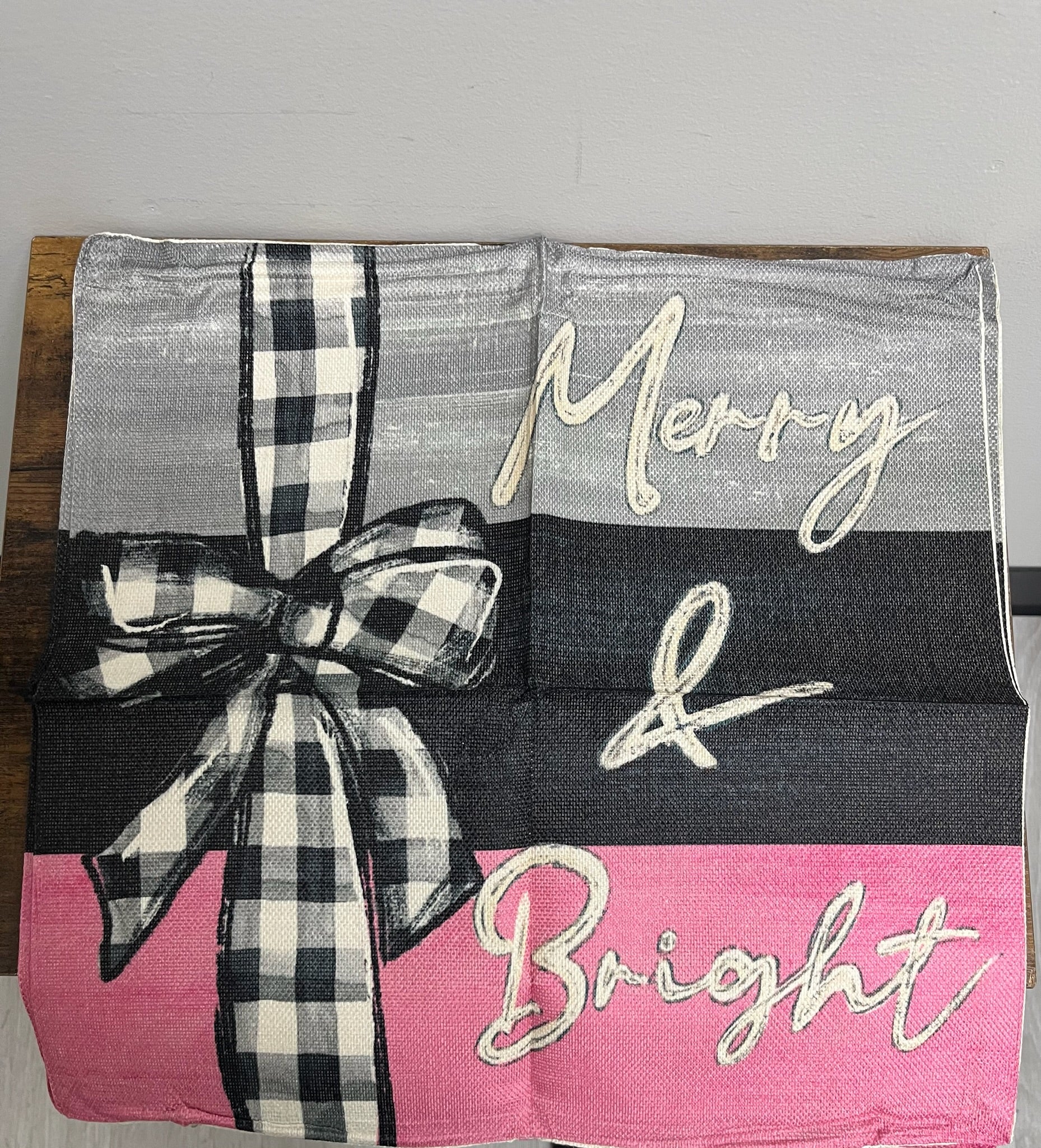 New 4 Piece Christmas Throw Pillow Cases