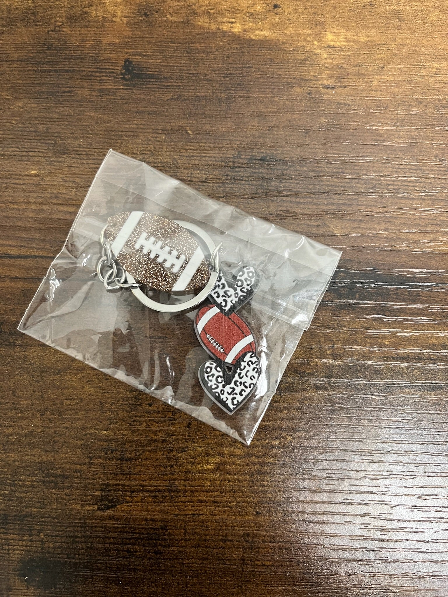 New Football Keychain