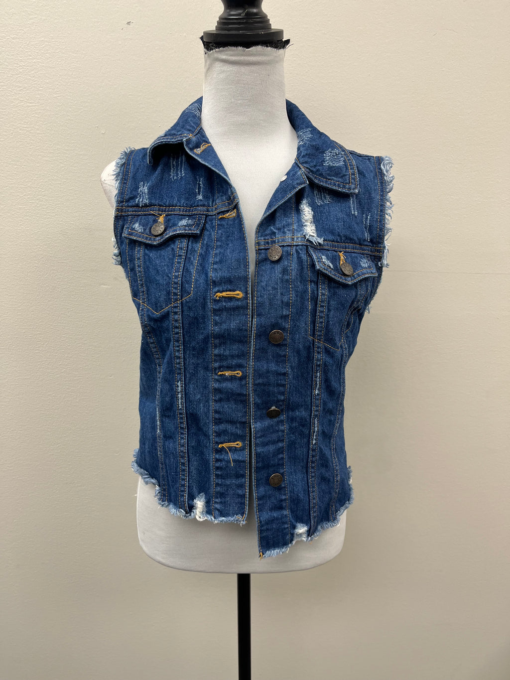 Used Women’s Jean Vest