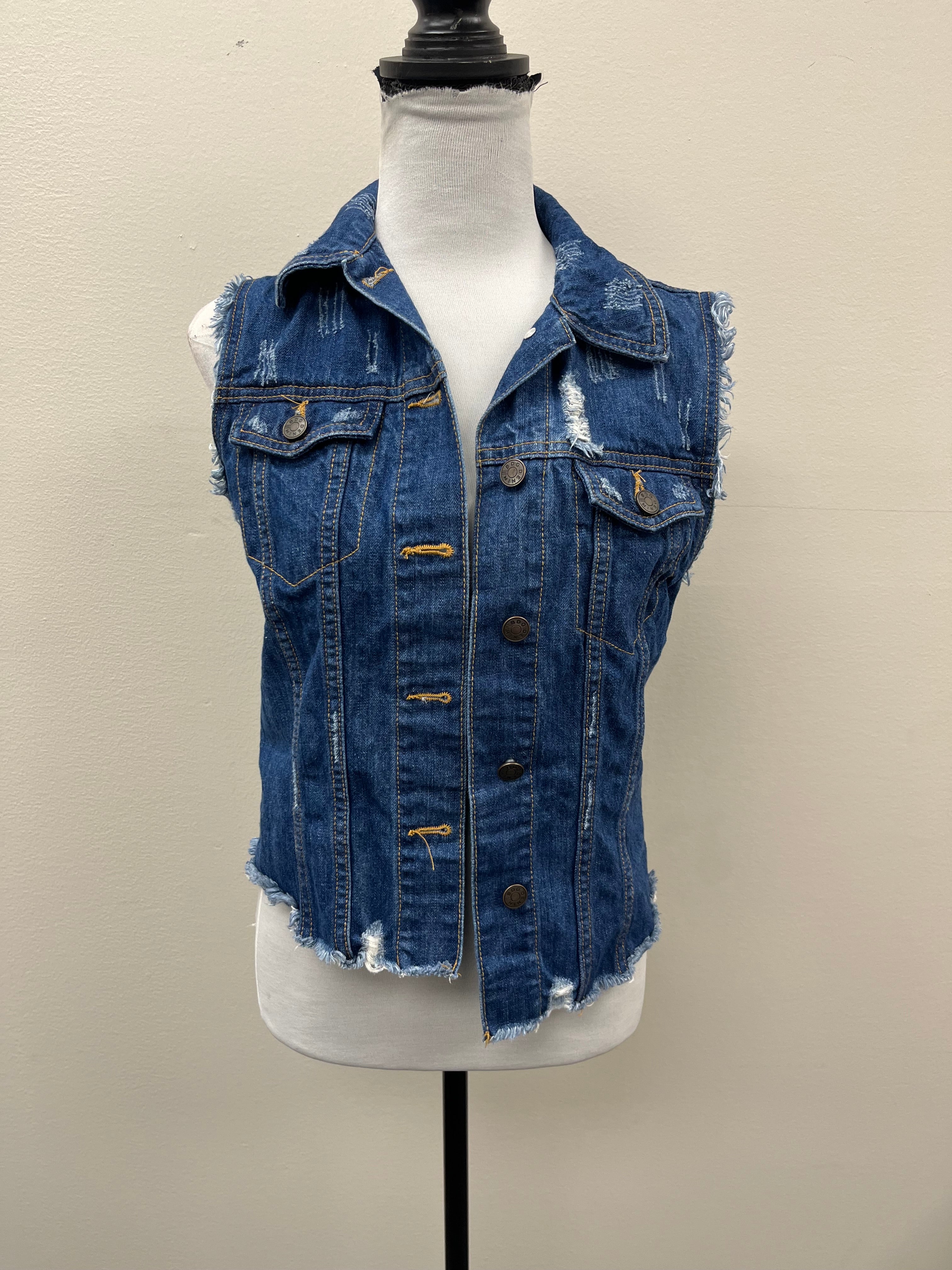 Used Women’s Jean Vest