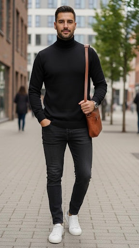 Men’s Black Long Sleeve