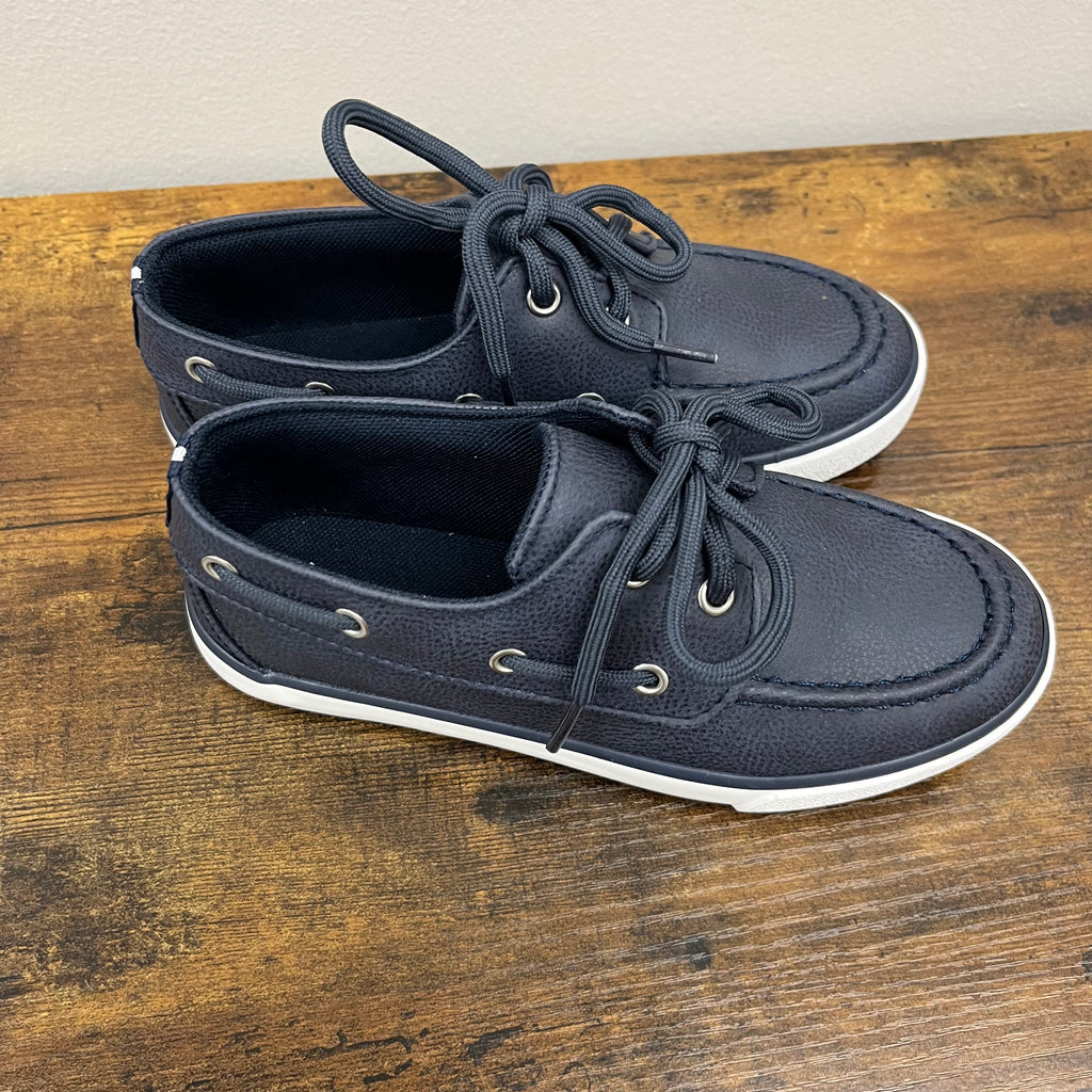 New Boys Blue Slip On Shoes