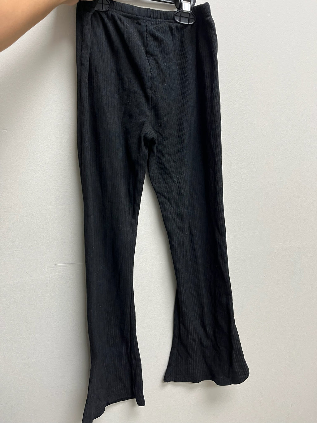 Used Girls Black Flare Pants