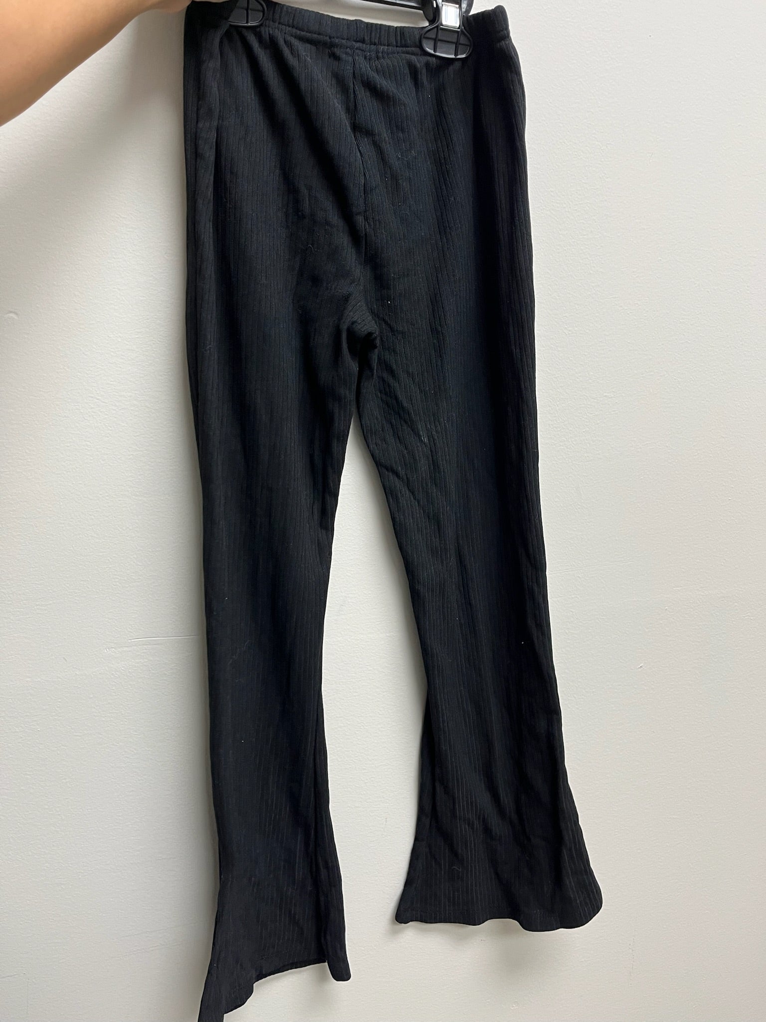Used Girls Black Flare Pants