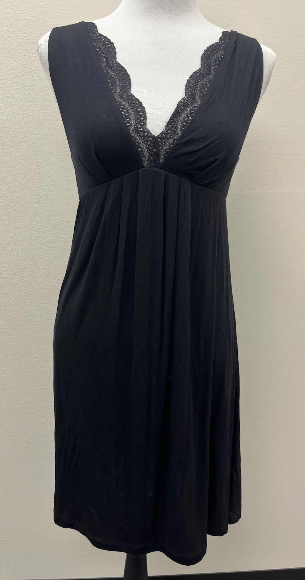 Used Women’s Black Nightgown Dress