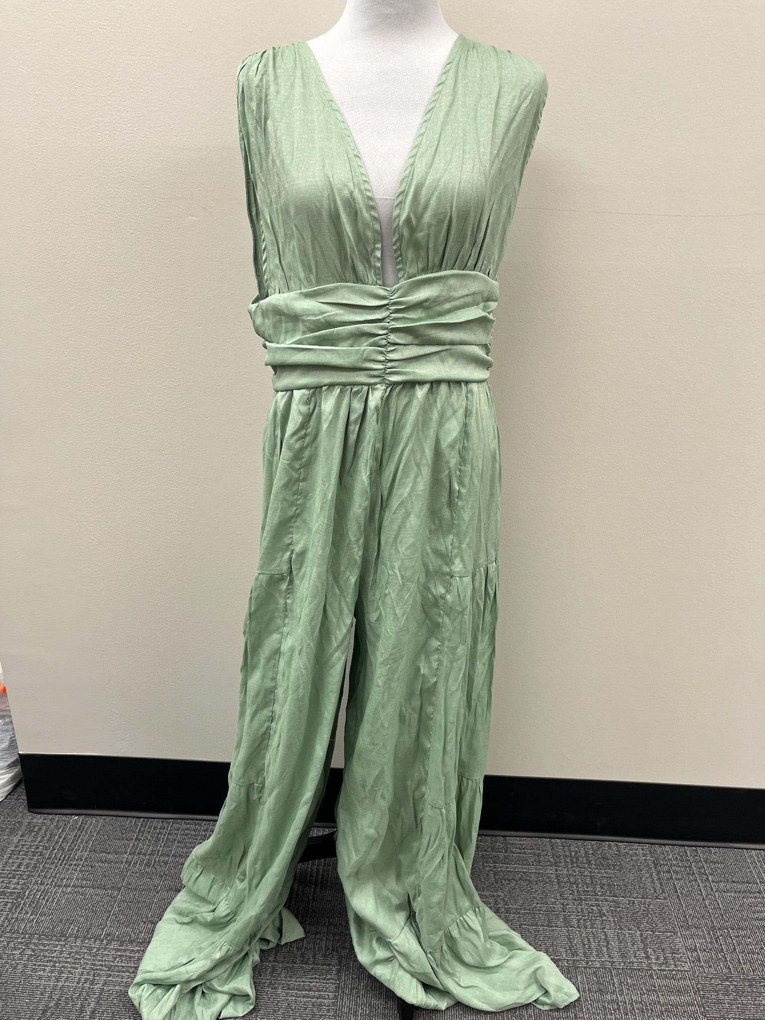 New Women’s Green Jumpsuit