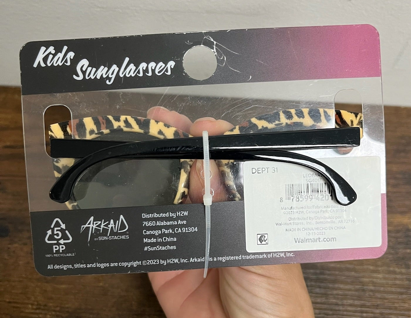 New Cat Eye Leopard Glasses