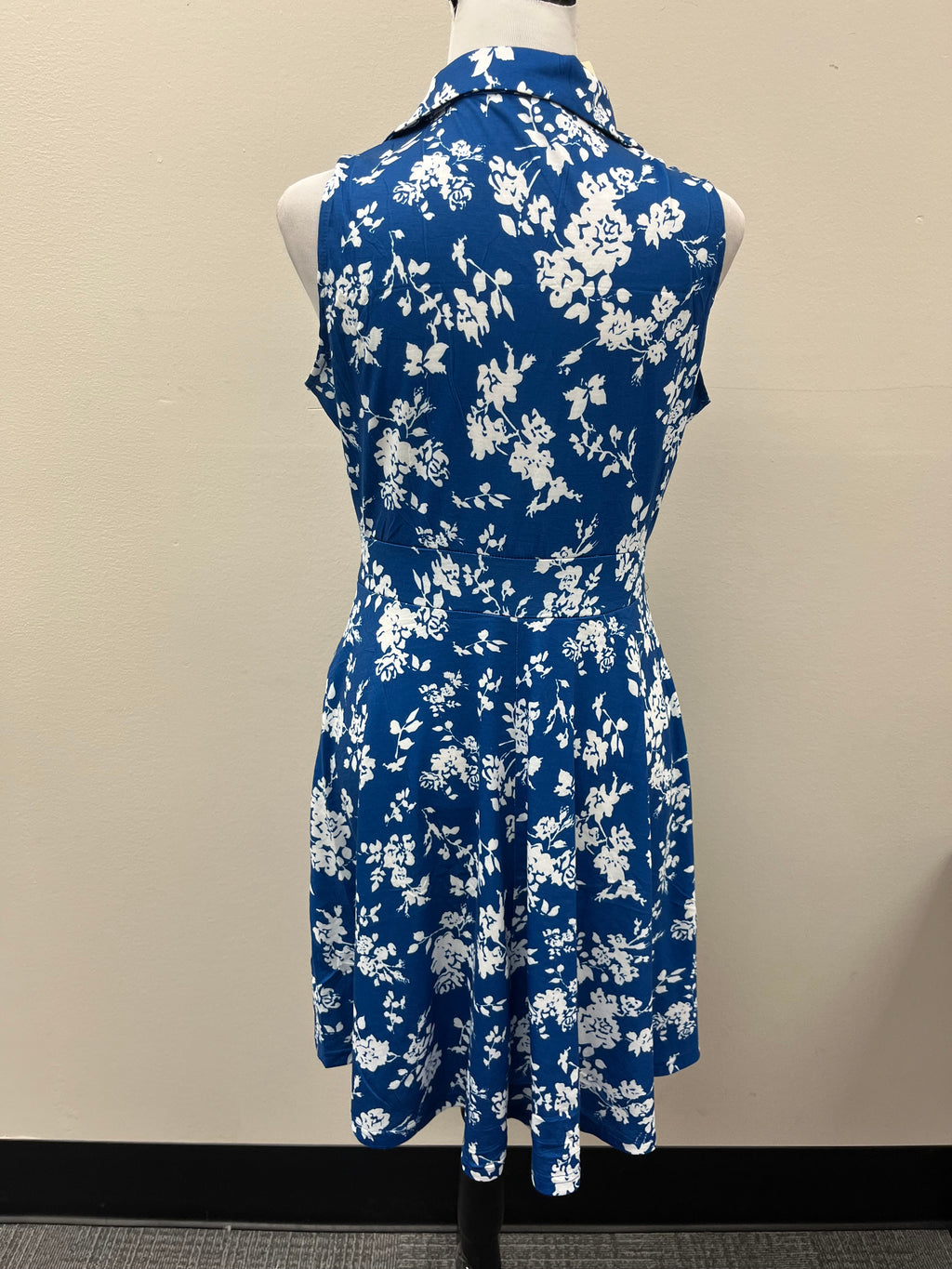 New Women’s Blue Floral Dress