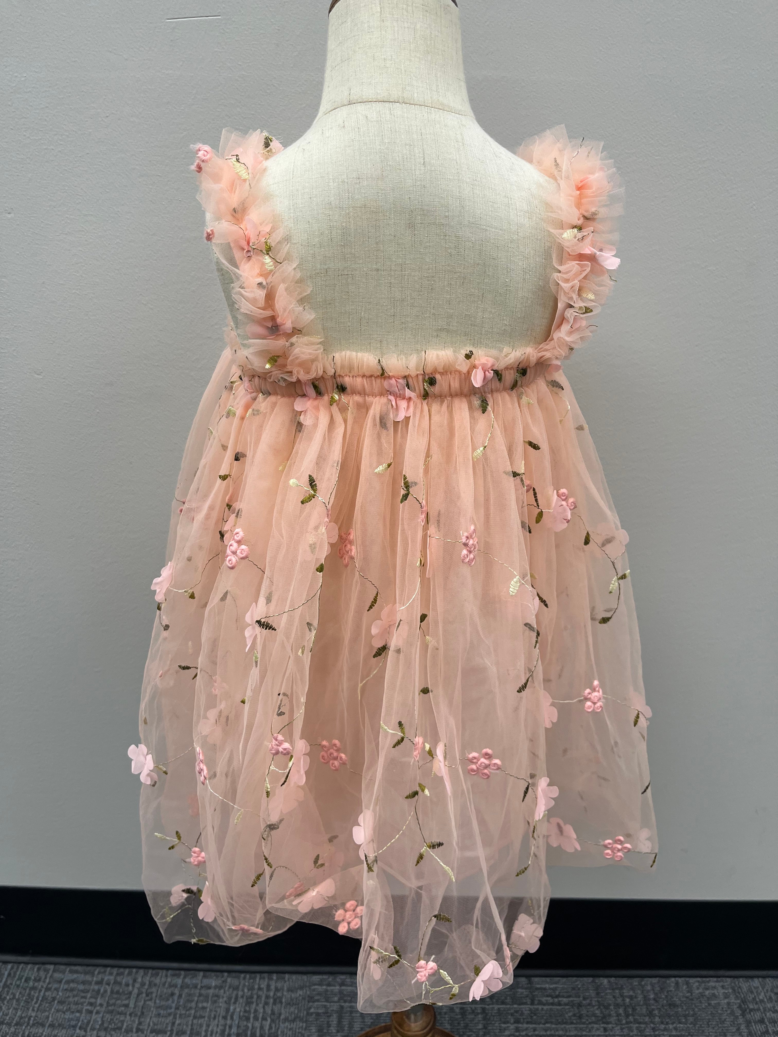 New Girls Floral Dress