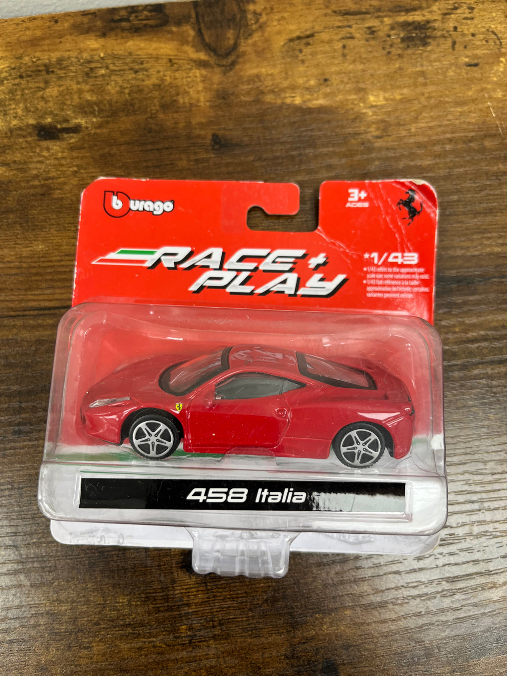 New Red Race & Play Car