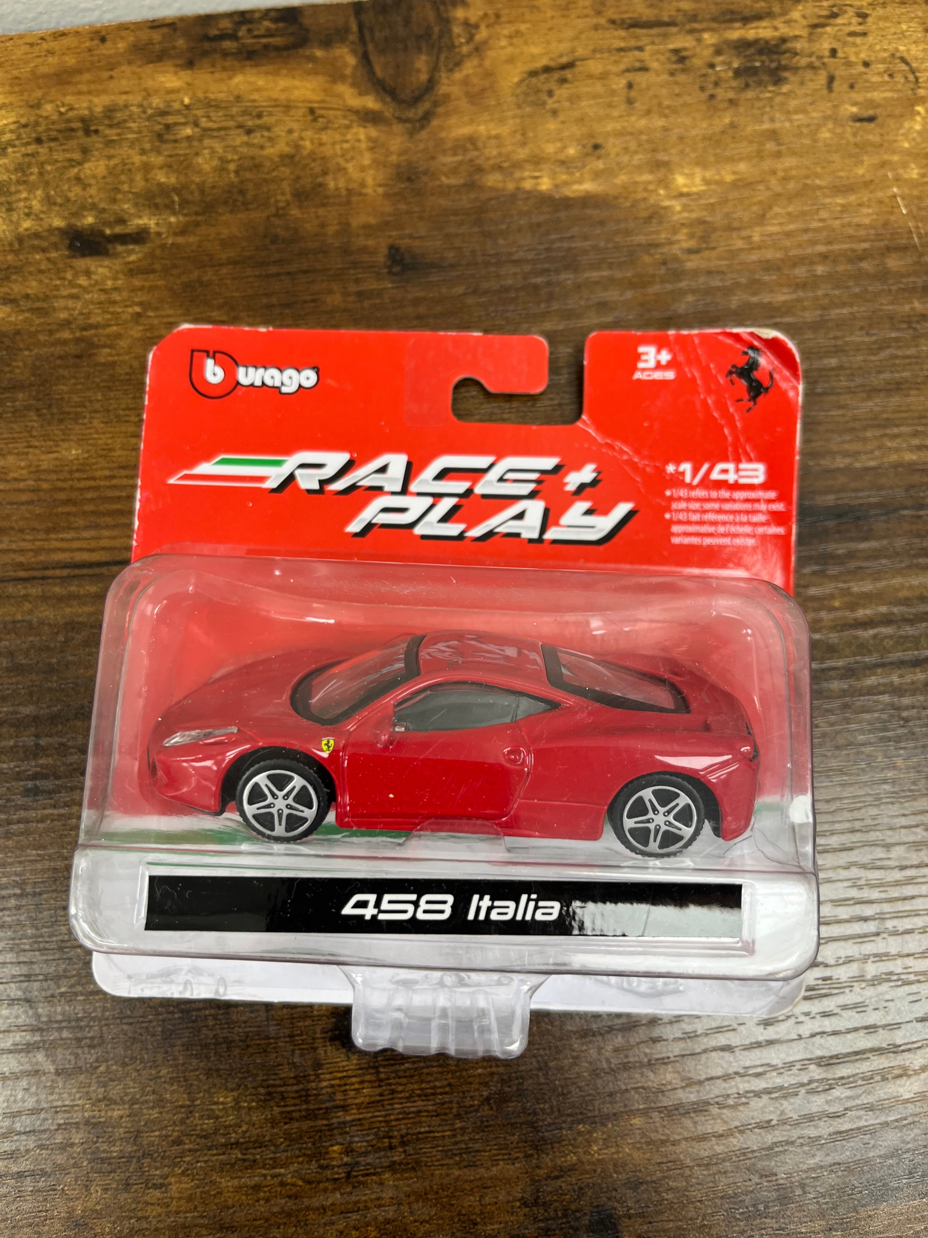 New Red Race & Play Car