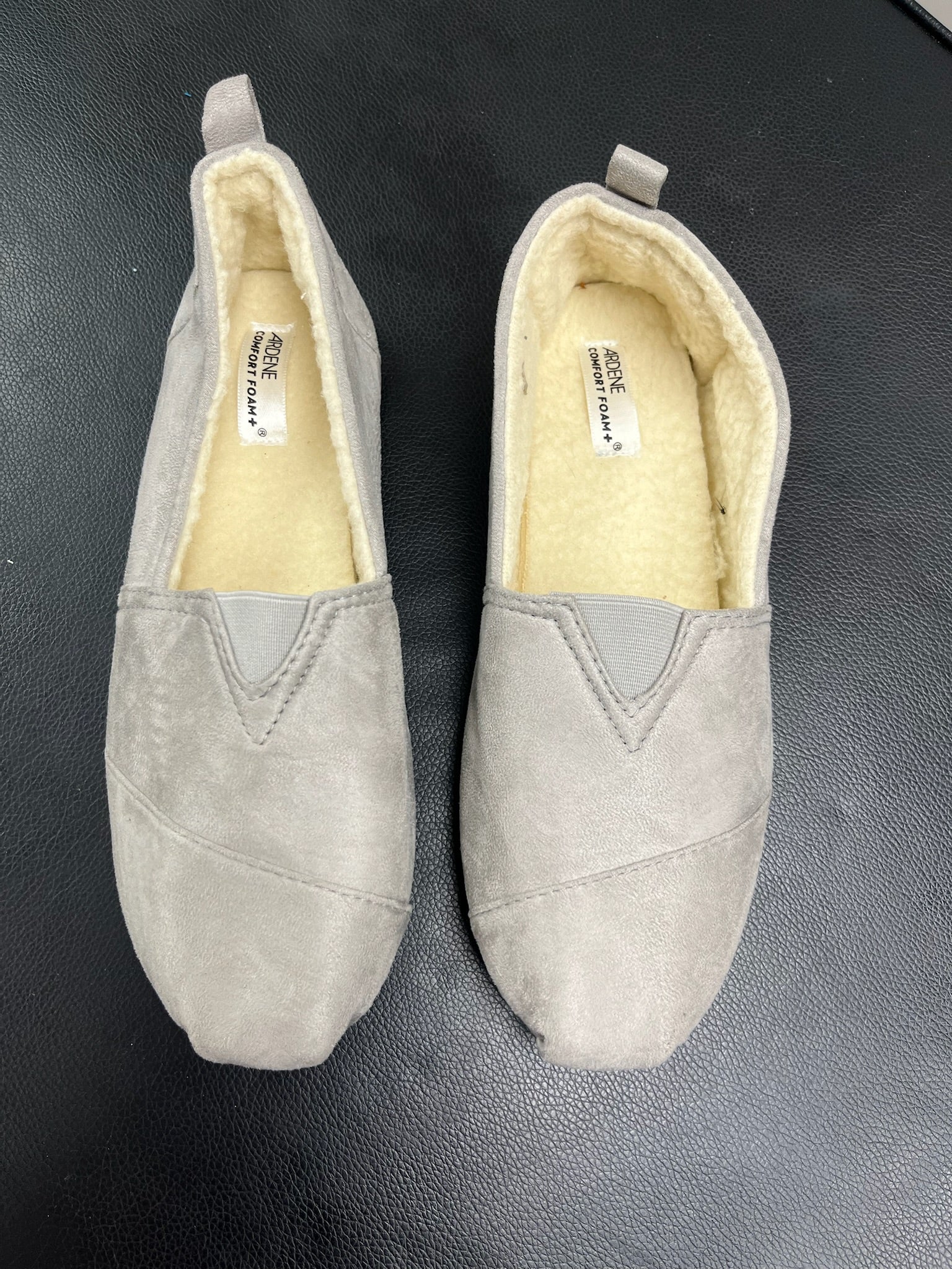 Women’s Grey Slip On Shoes