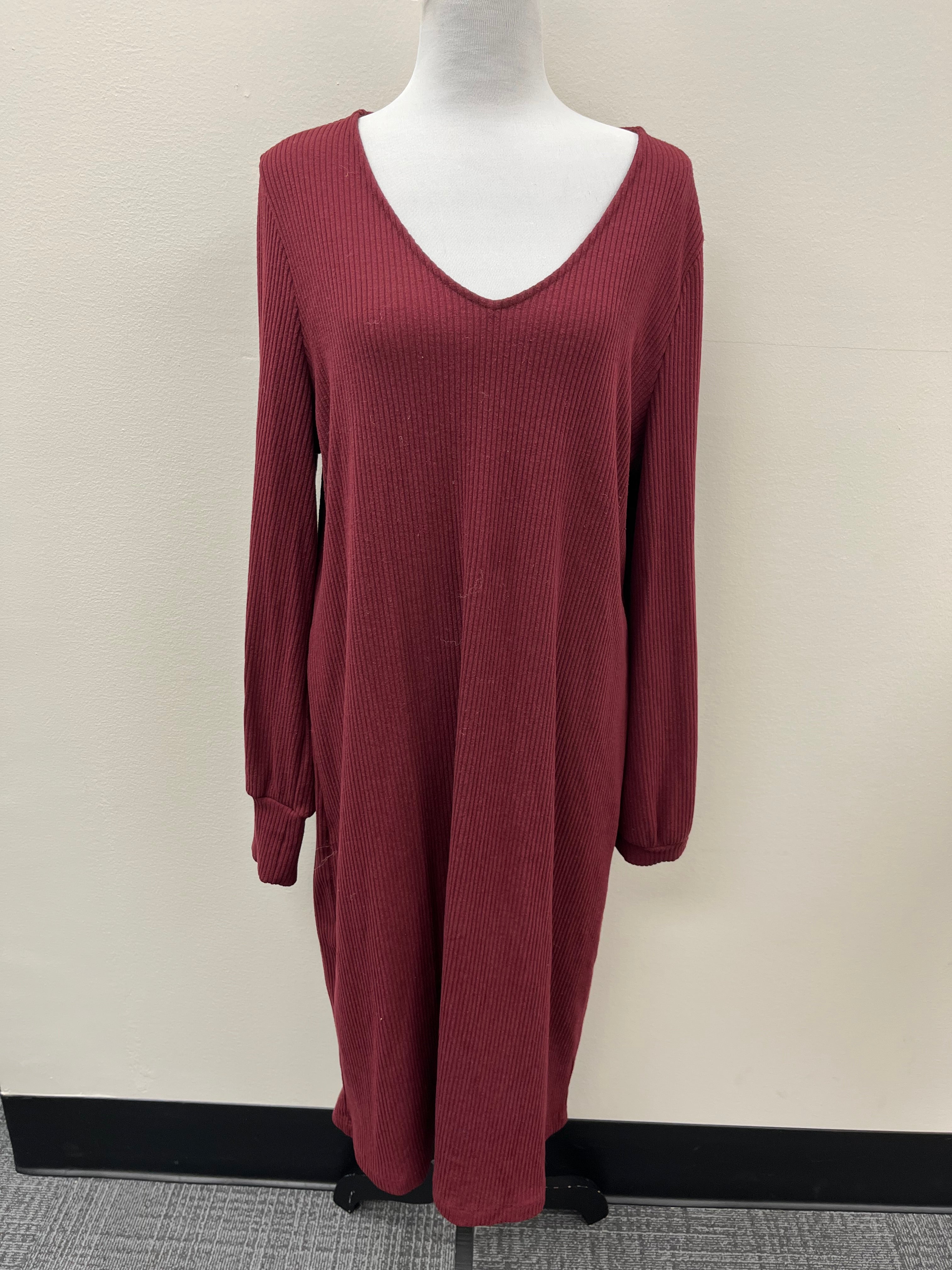 Used Women’s Burgundy Dress