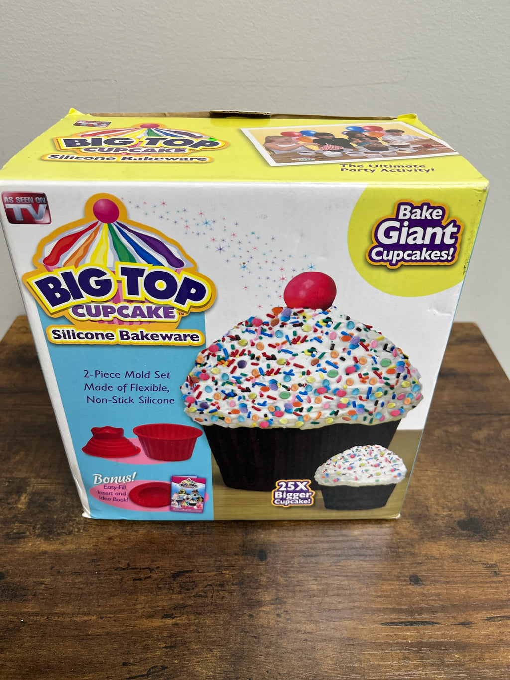 Silicone Mold Big Cupcake