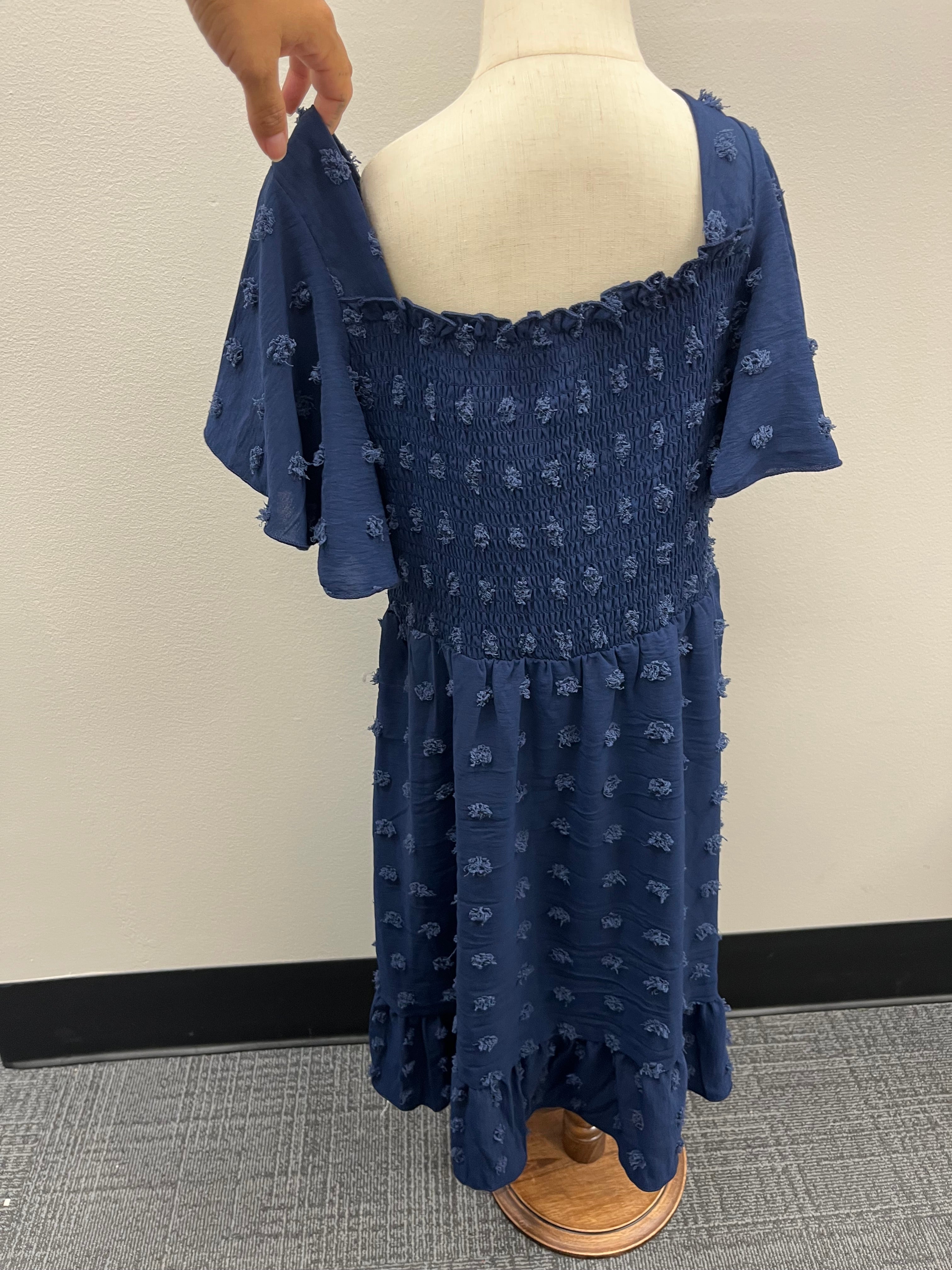 New Girls Blue Dress
