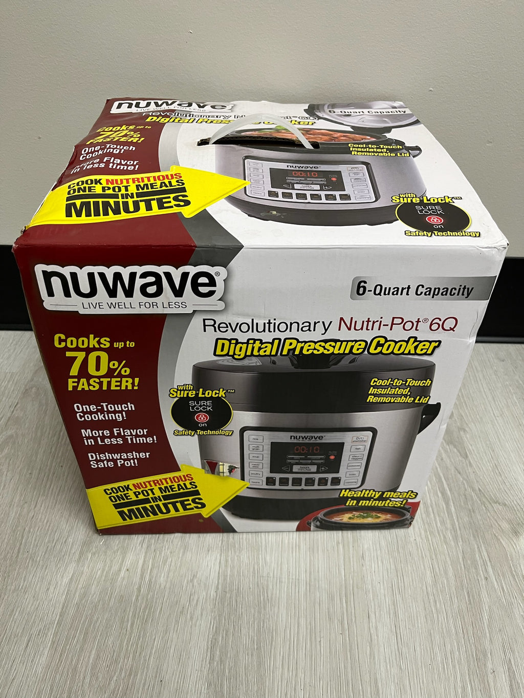 Nuwave 6 Quart Pressure Cooker