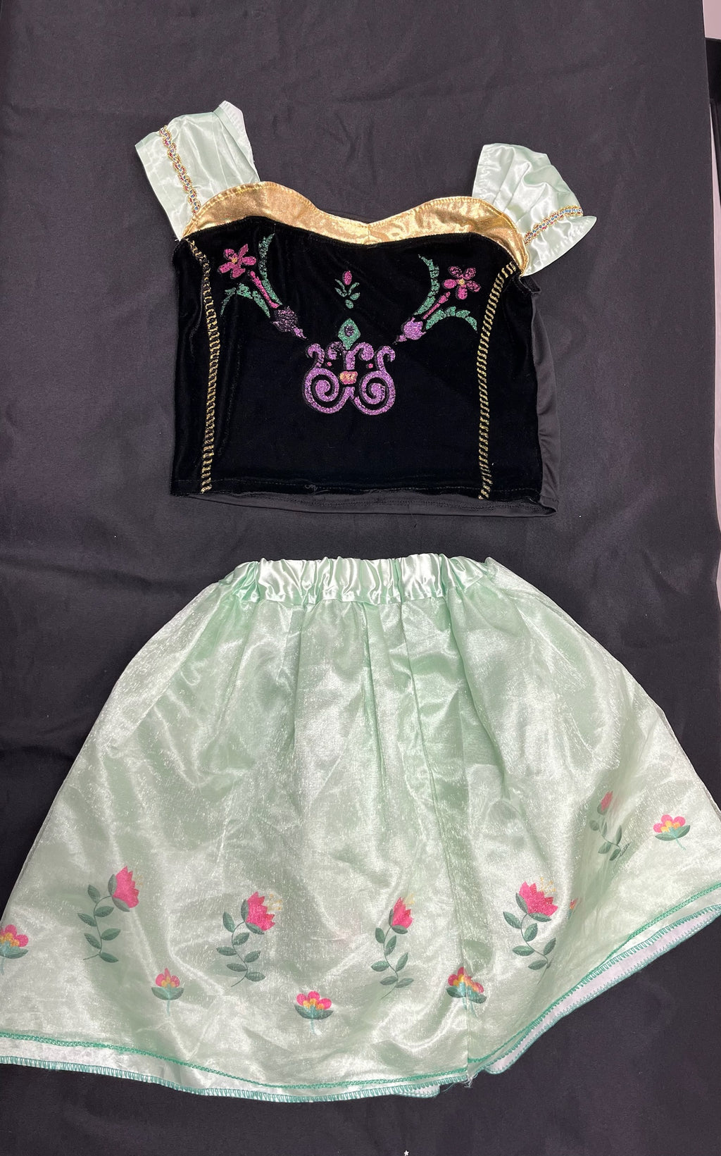 Girls Two Piece Snow White Costume