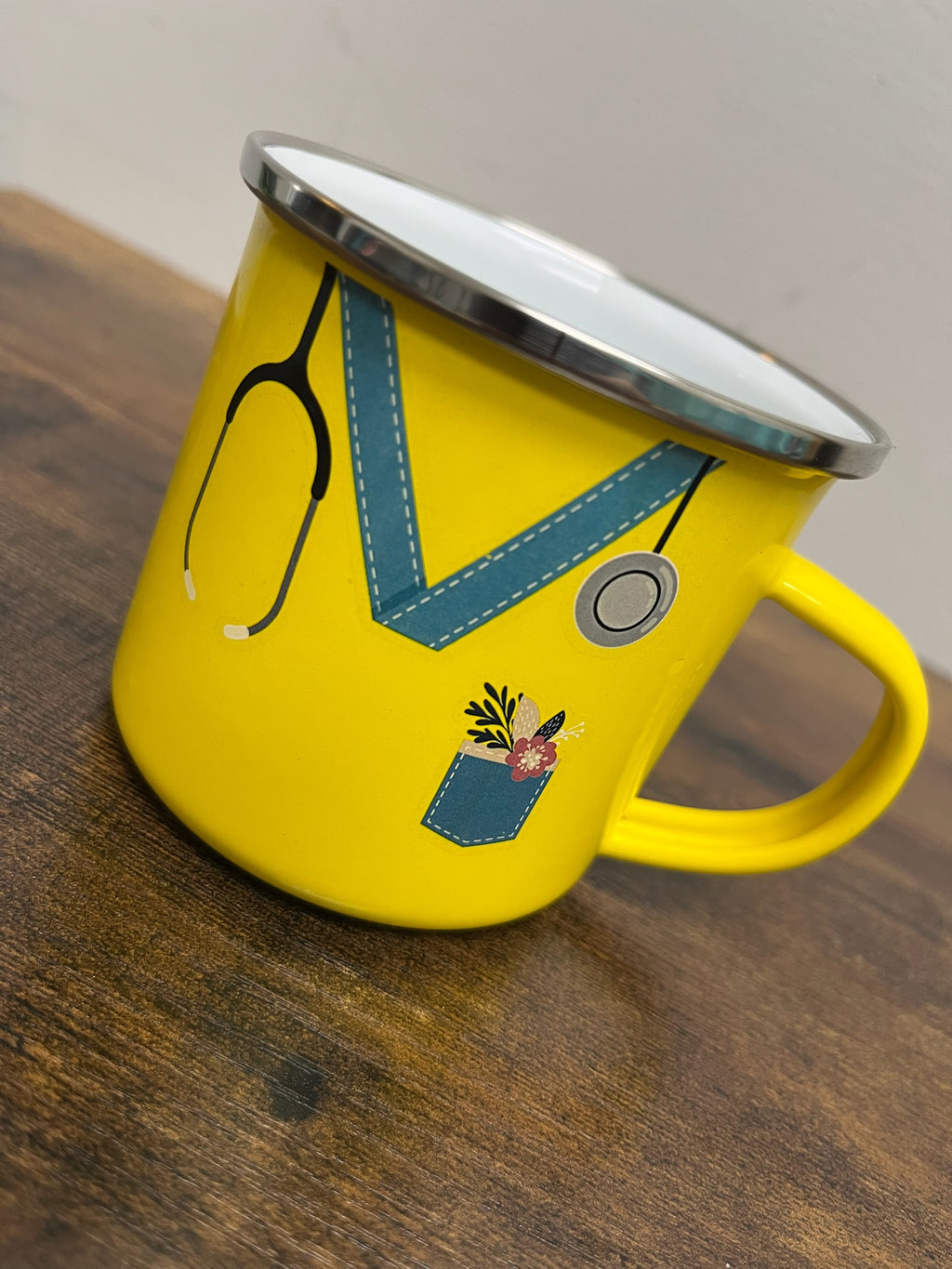 New Yellow Nurse Cup