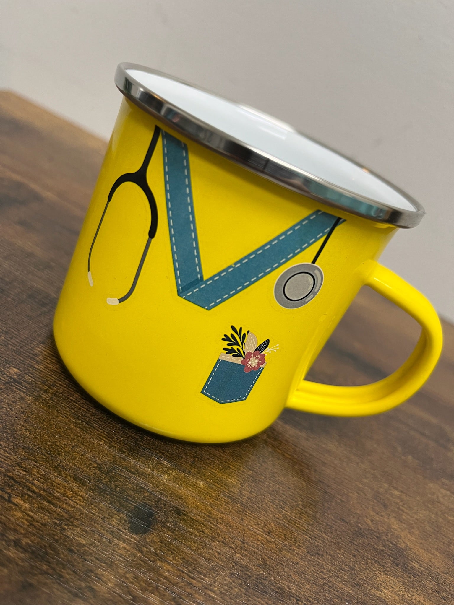 New Yellow Nurse Cup