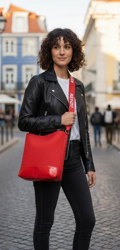 Red Crossbody Bag