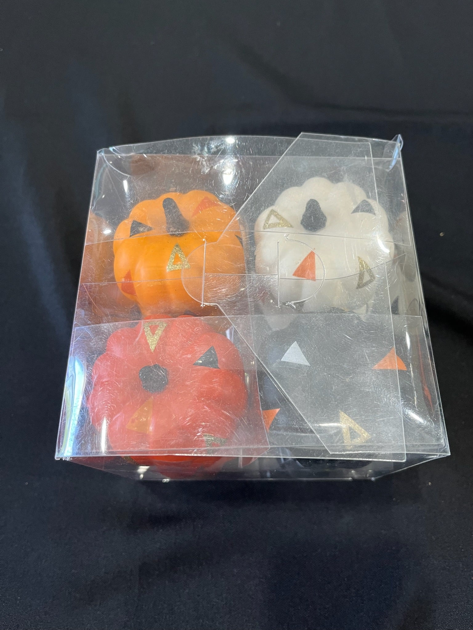 8 Piece Halloween Fall Pumpkins Decor Set