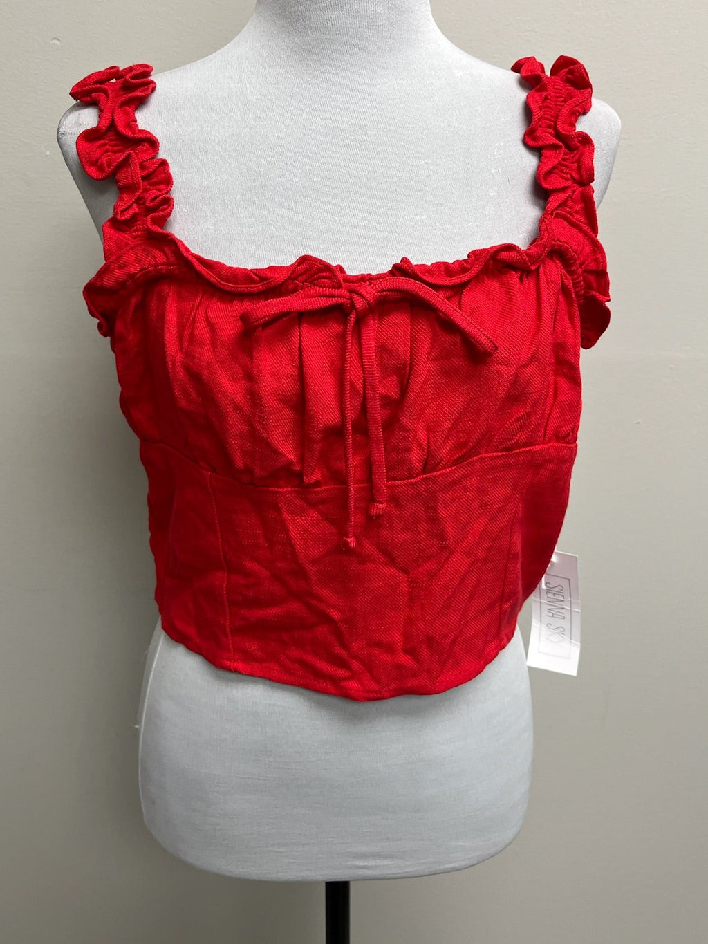 New Women’s Red Two Piece Set