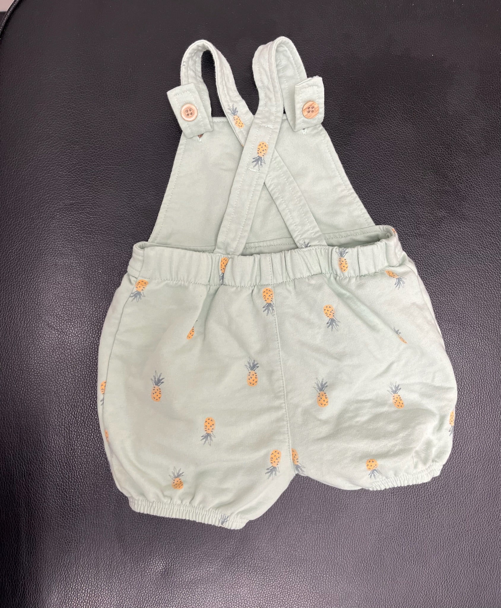 Girls Pineapple Overalls