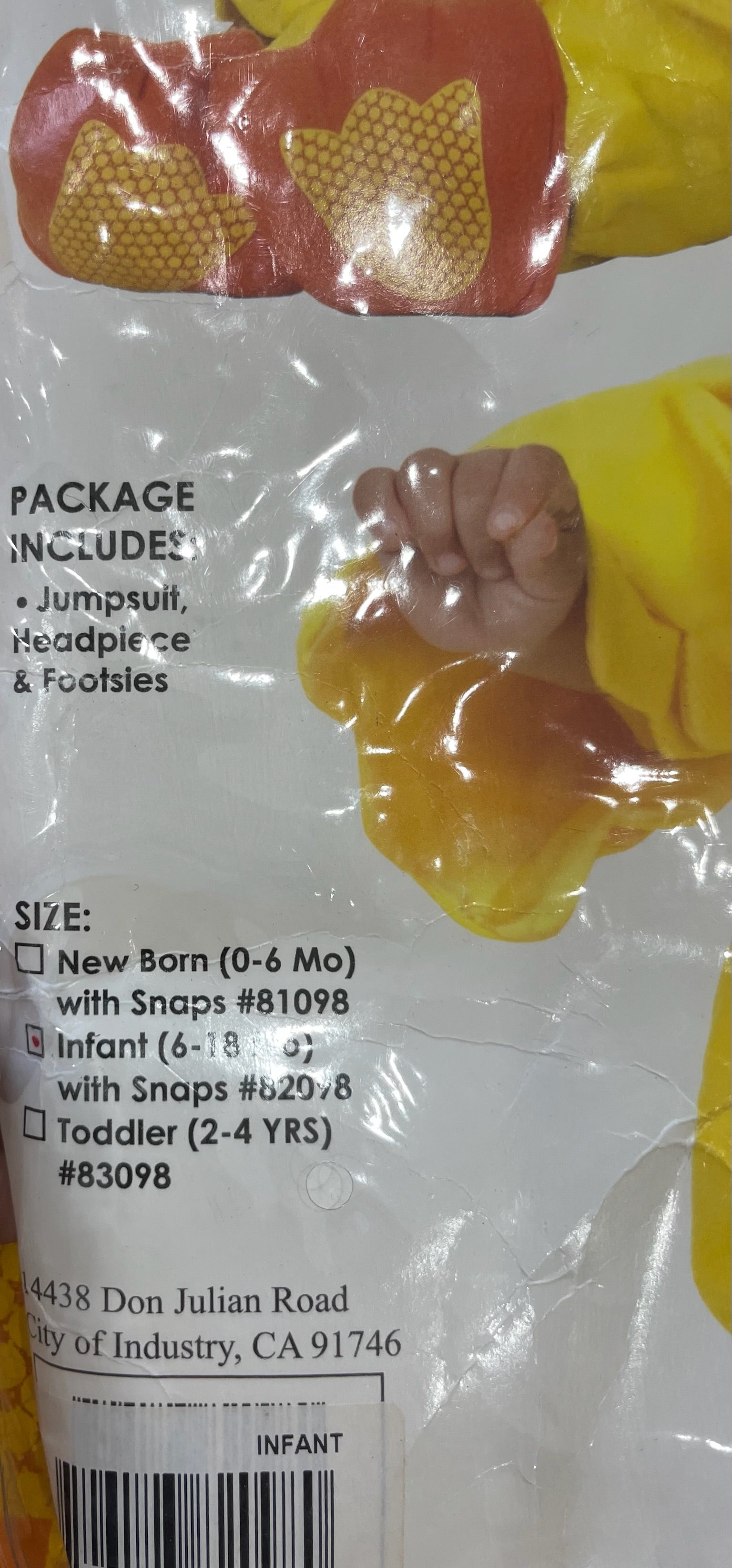 Infants Ducky Costume