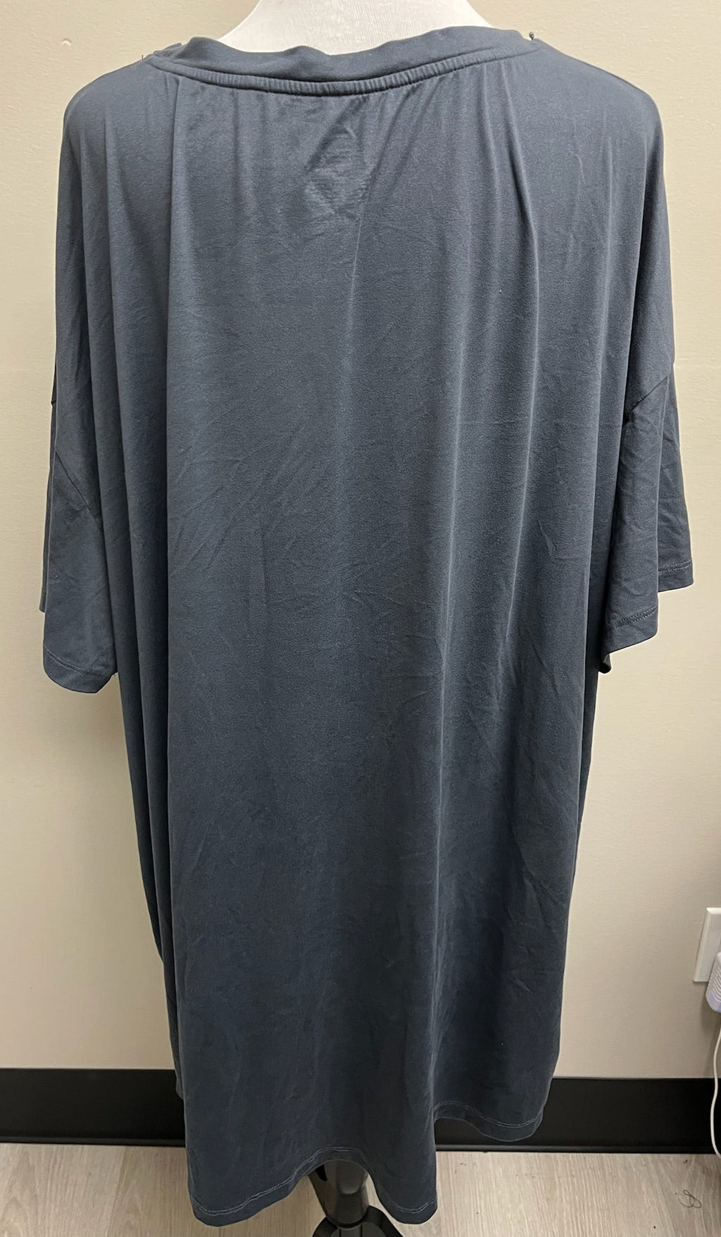 Women’s Grey Aloha Shirt