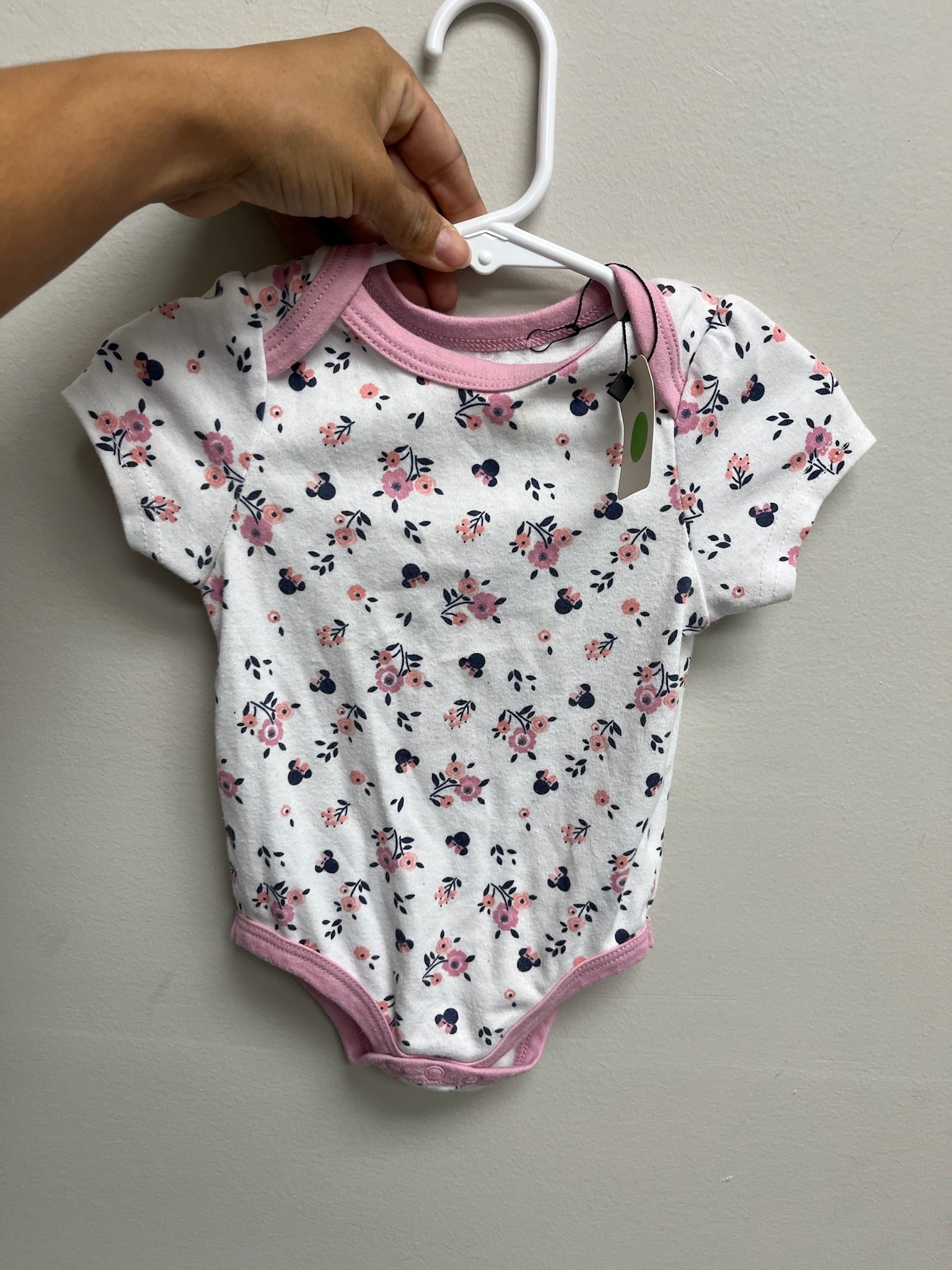 Used Girls Floral Onesie