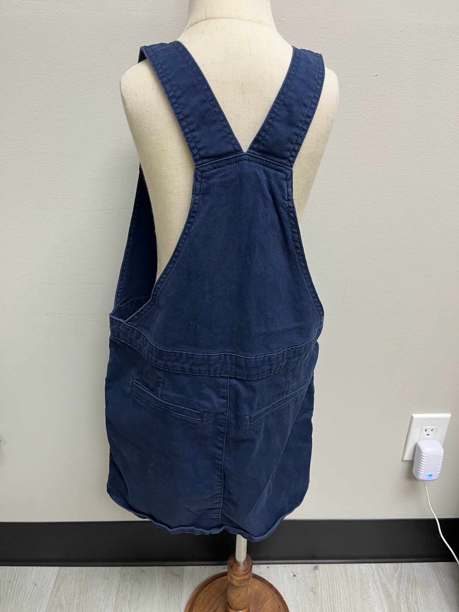 Used Girls Blue Overall Dress