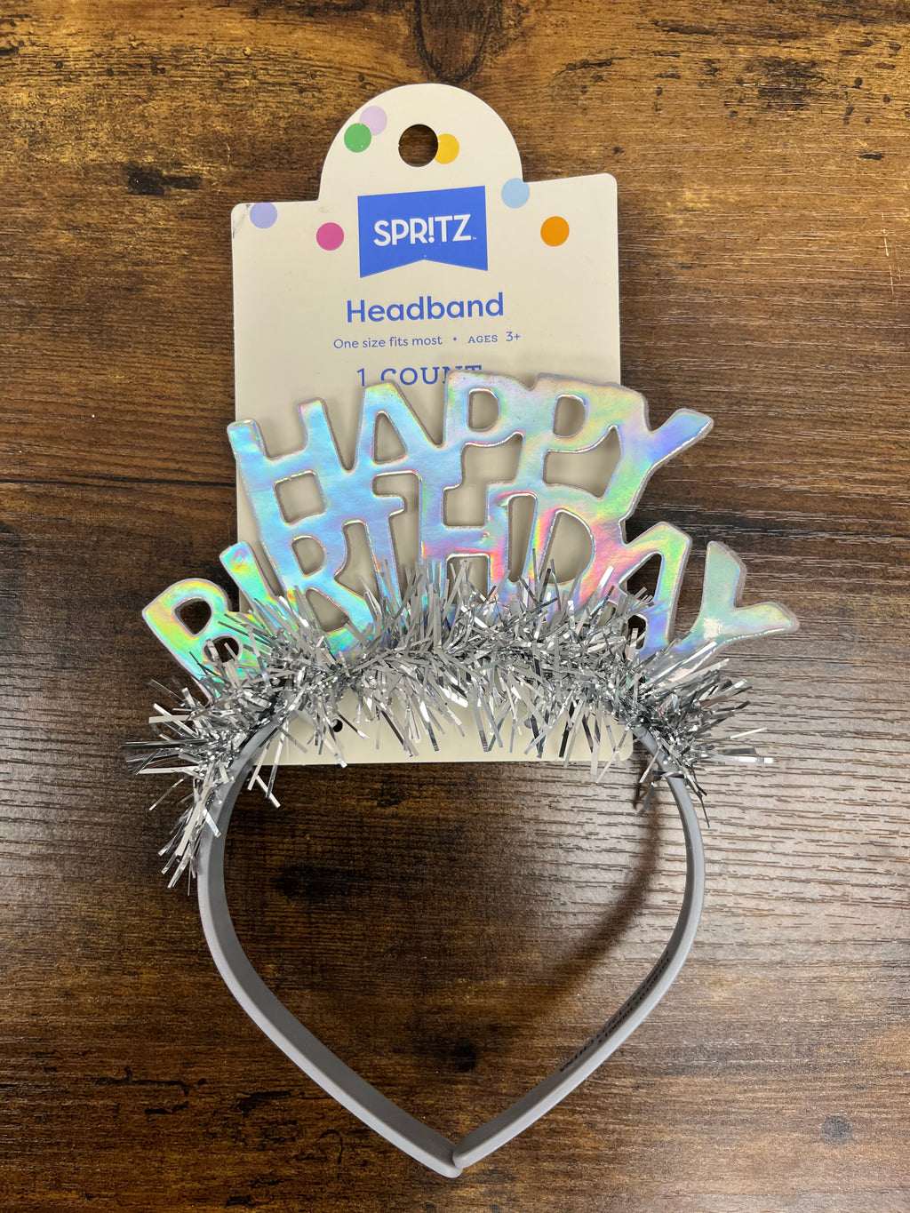 New Happy Birthday Headband