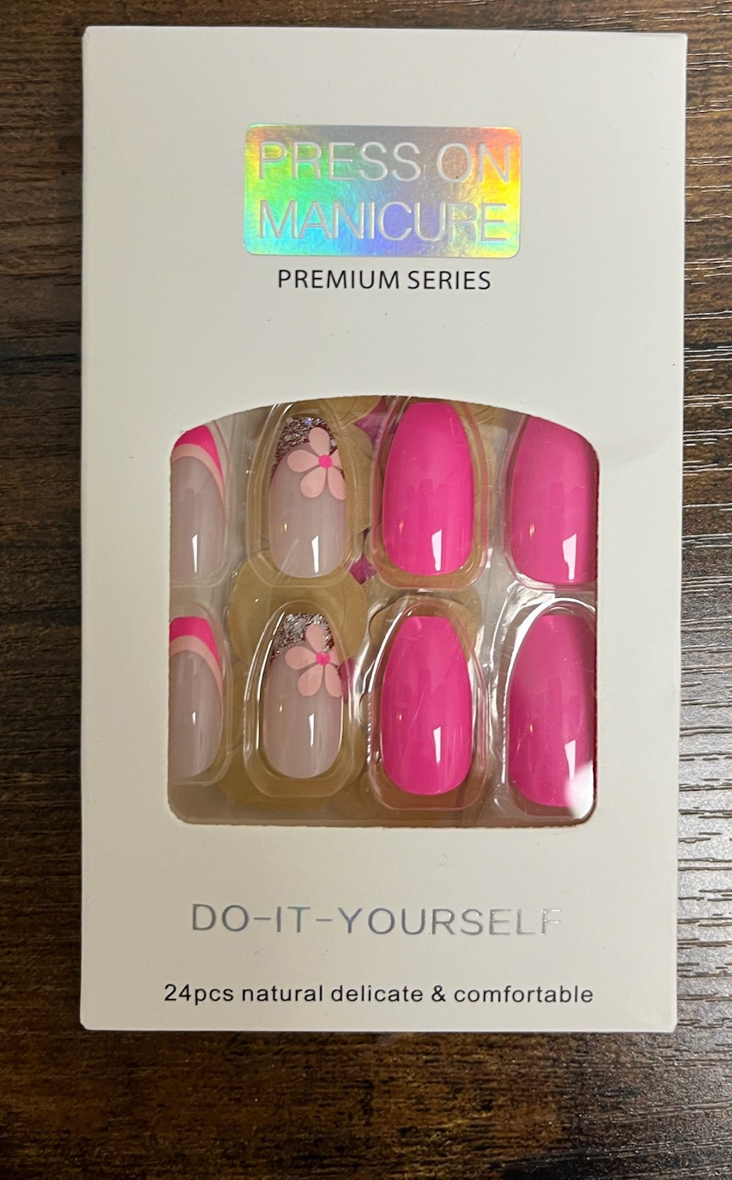 New Pink Nail Set