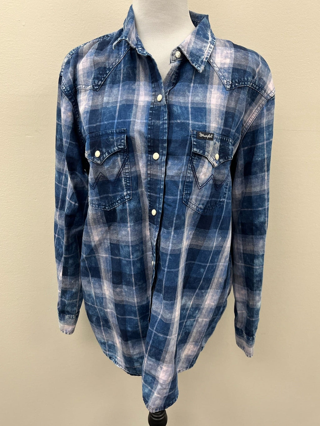 Used Women’s Blue Flannel
