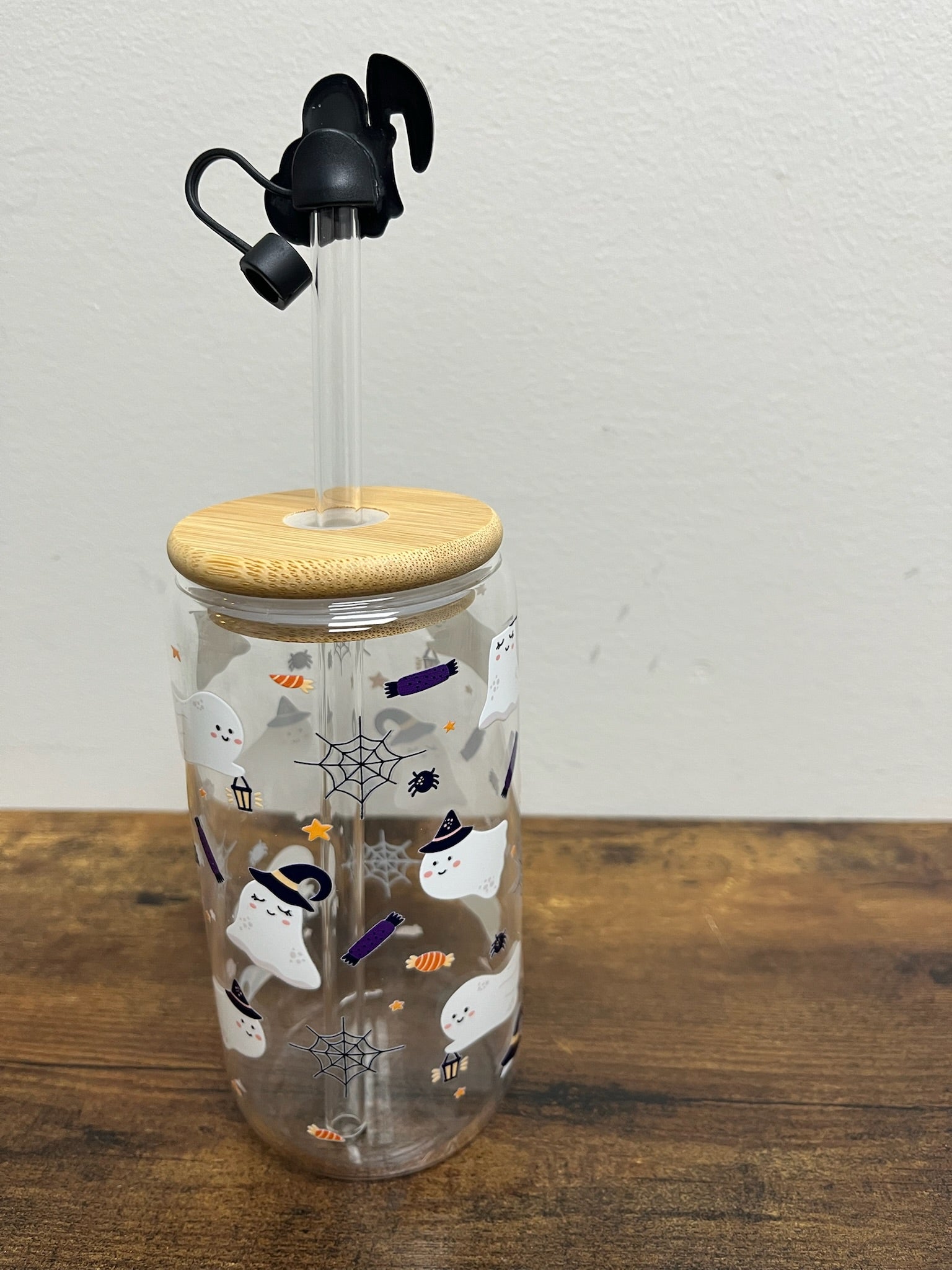 New Ghost Halloween Glass Cup