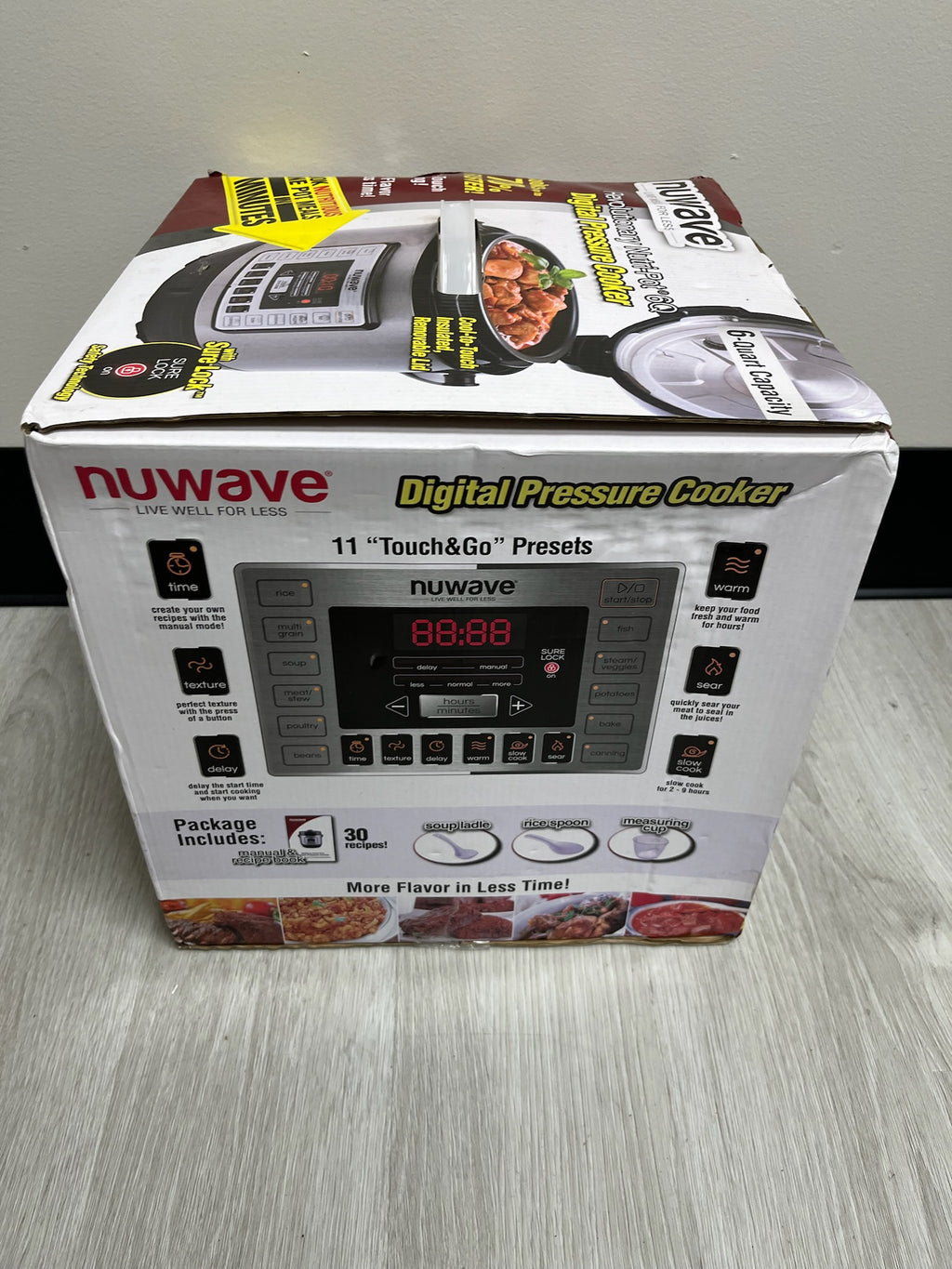Nuwave 6 Quart Pressure Cooker
