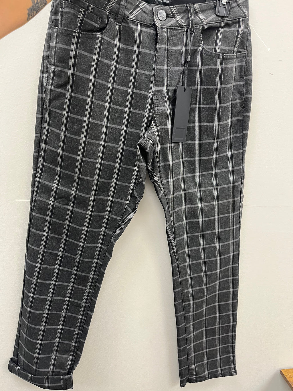 New Men’s Checkered Pants