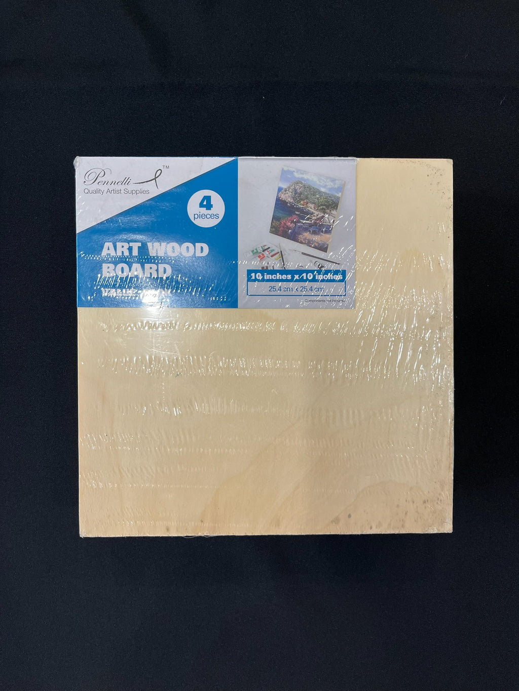 4 Piece Art Wood Boards
