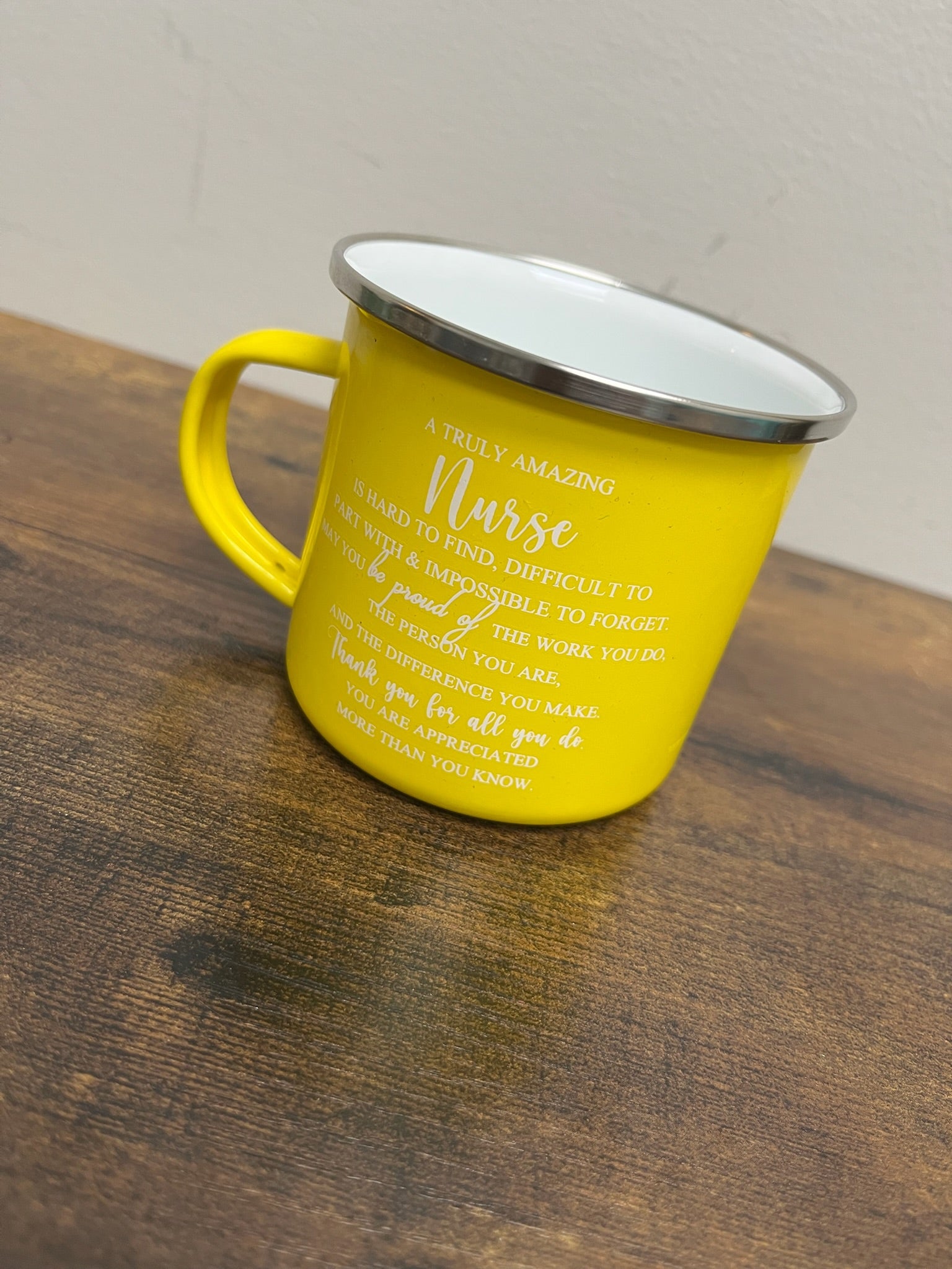 New Yellow Nurse Cup