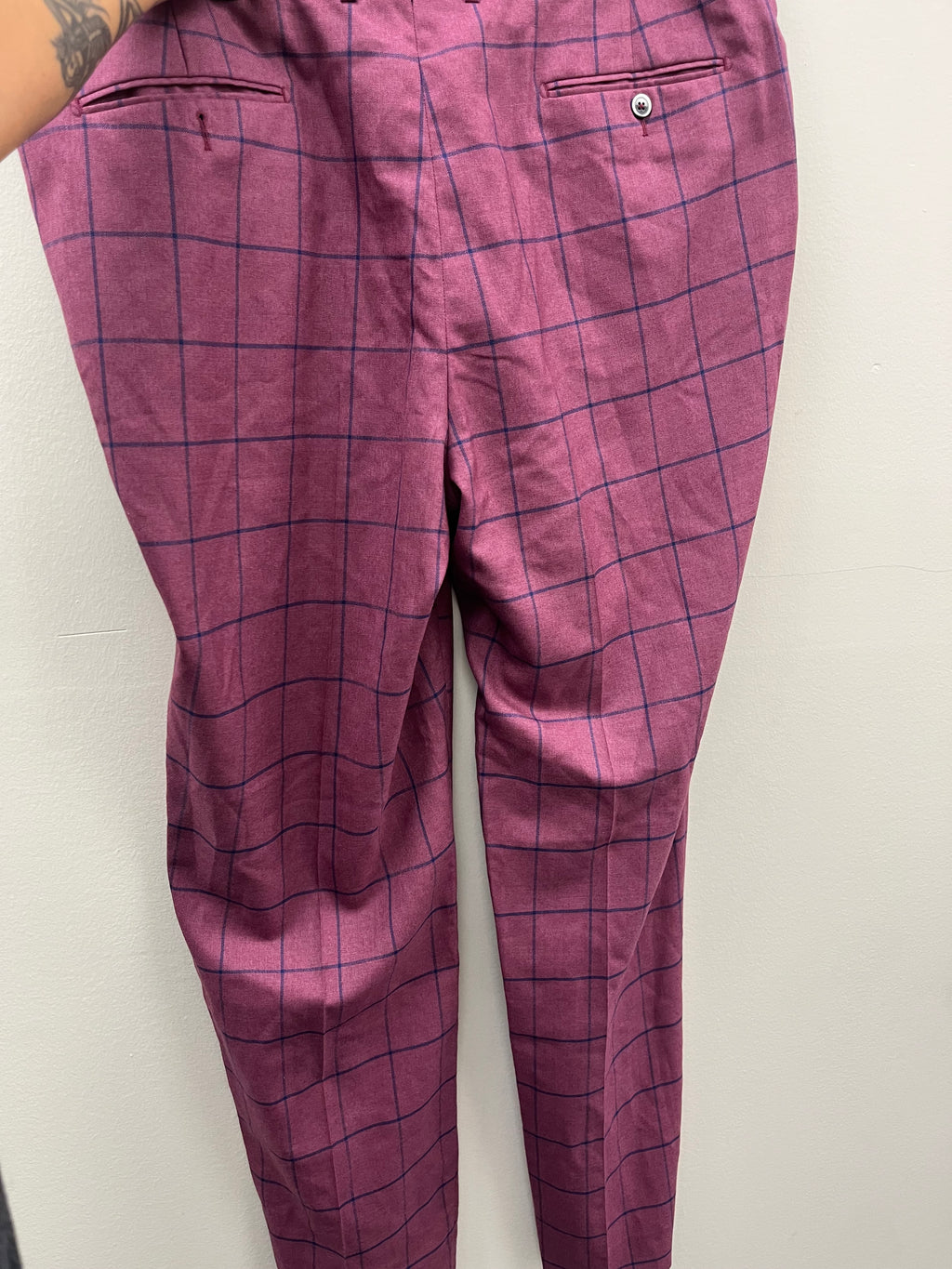 Used Men’s Checkered Slacks