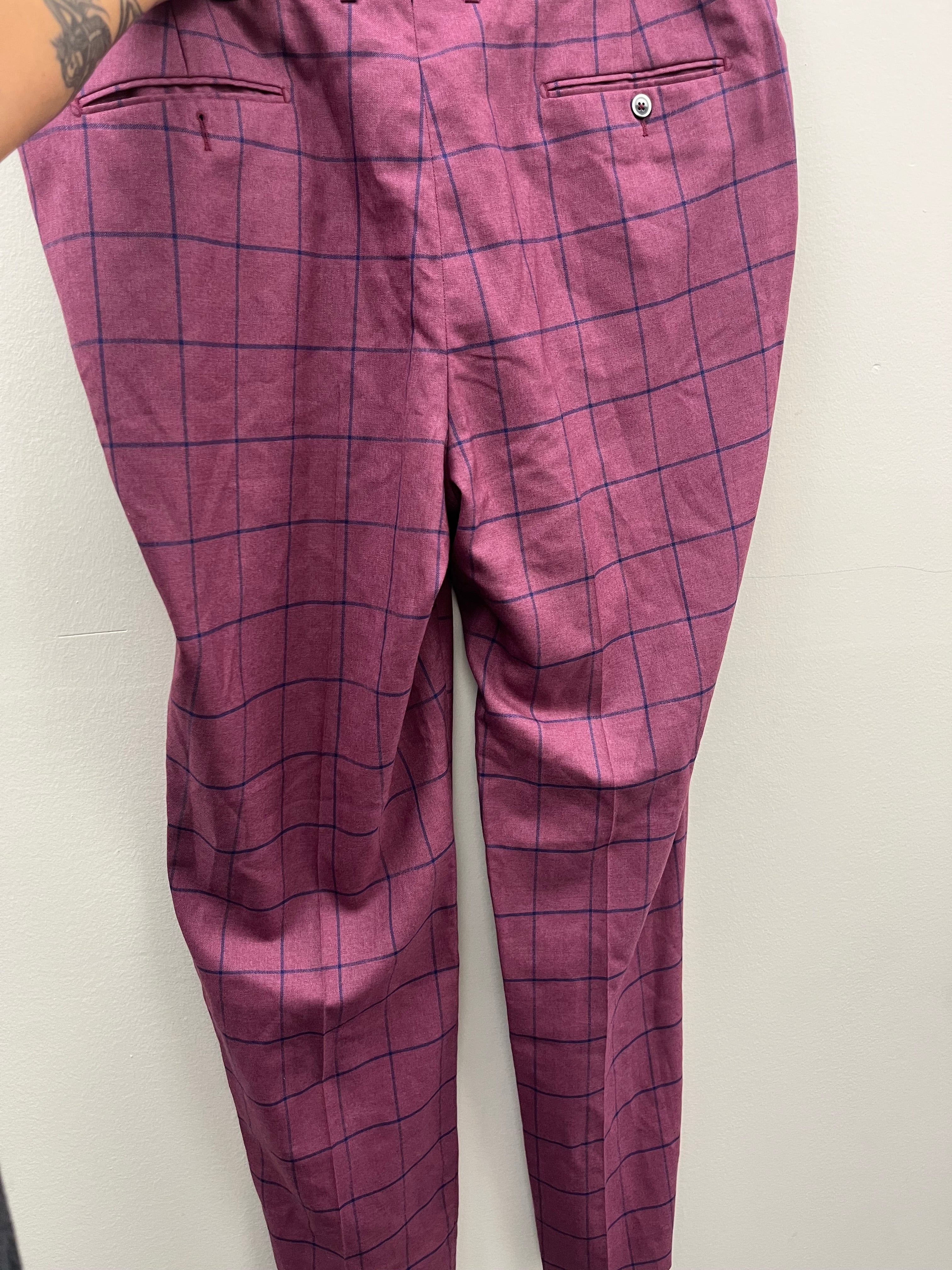 Used Men’s Checkered Slacks