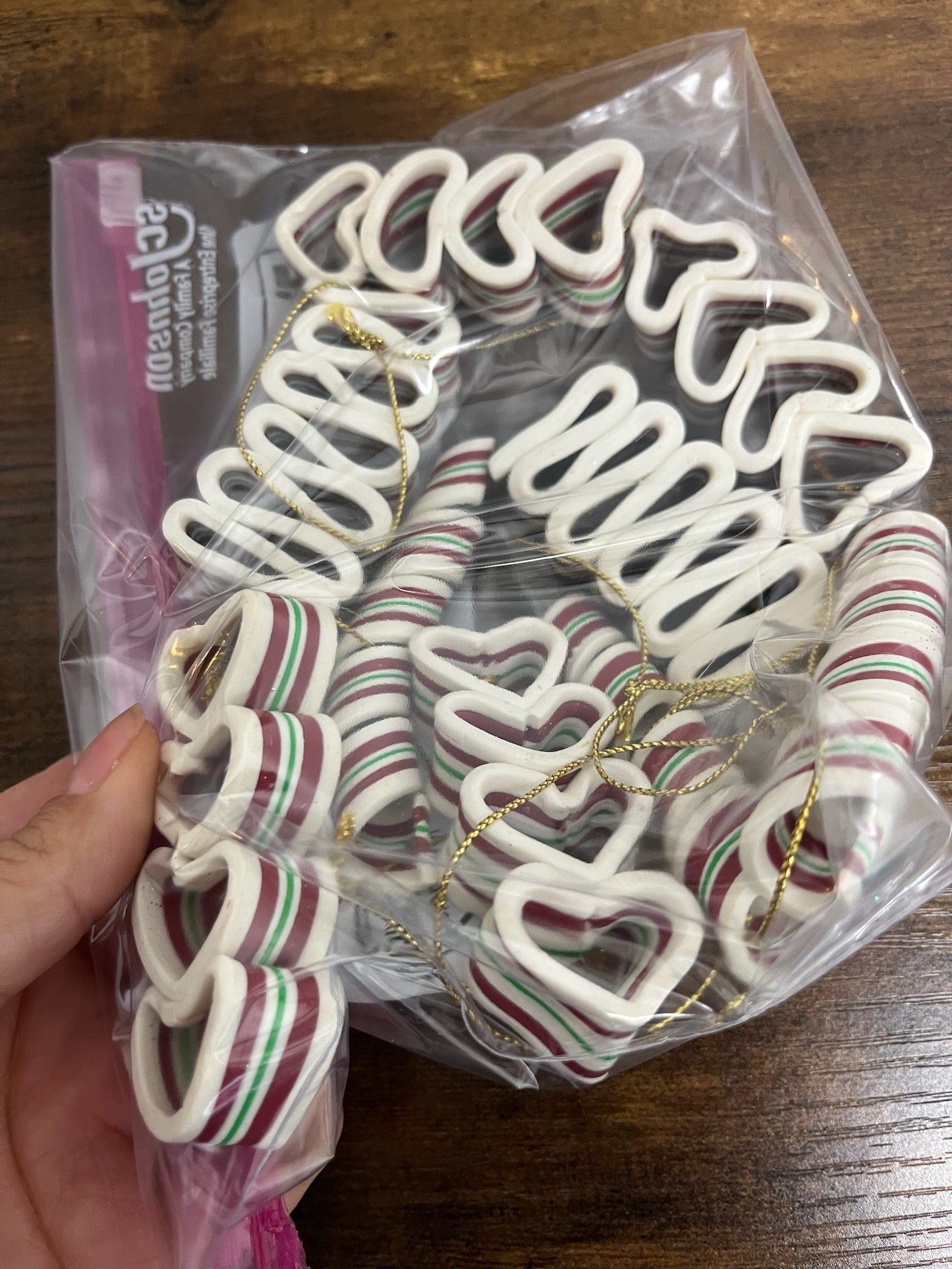 9 Piece Vintage Candy Ornament Set