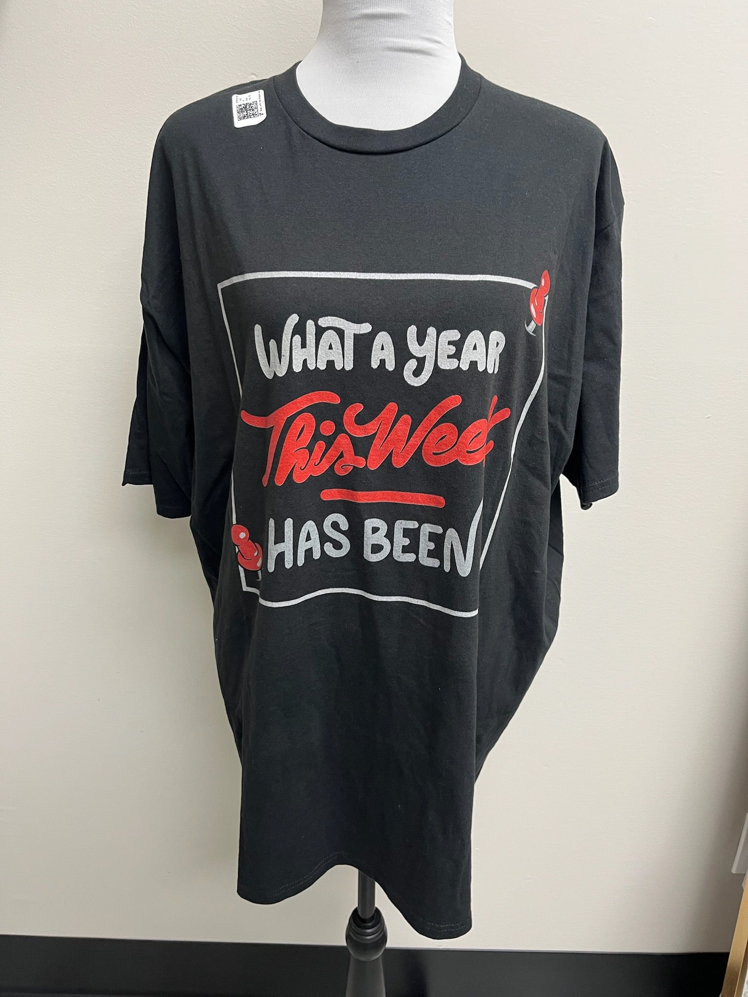 Women’s Black “What A Year This Week Has Been” Shirt