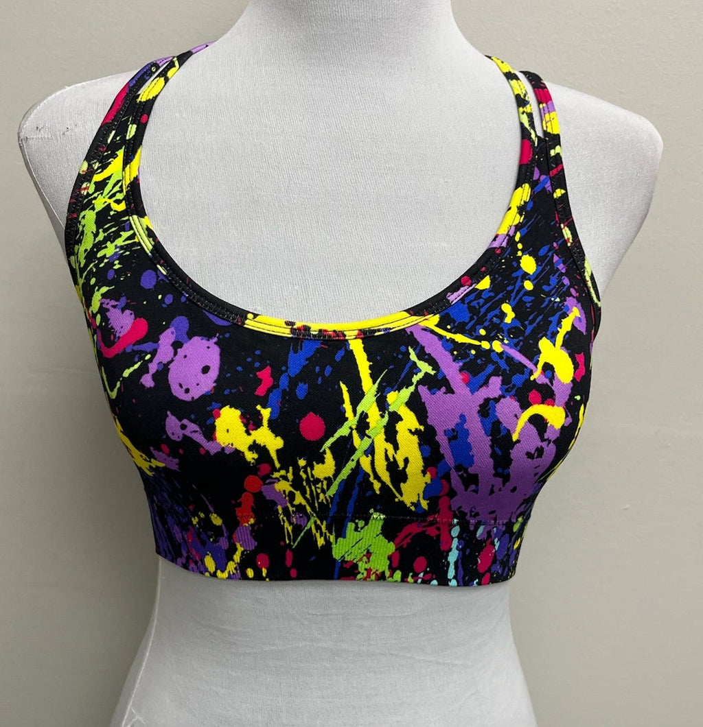 New Women’s Tie Dye Sports Bra