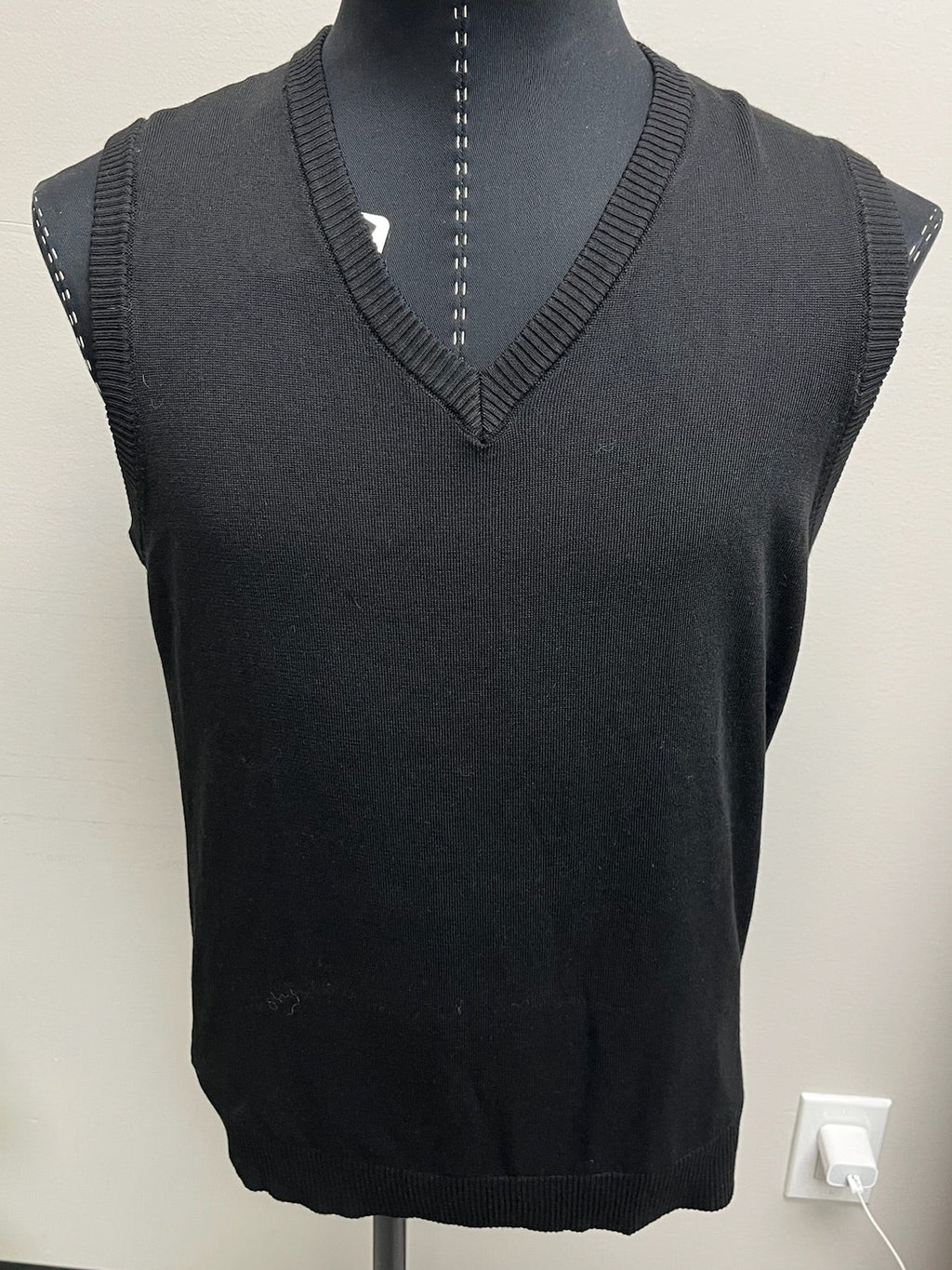 New Men’s Black Vest Shirt