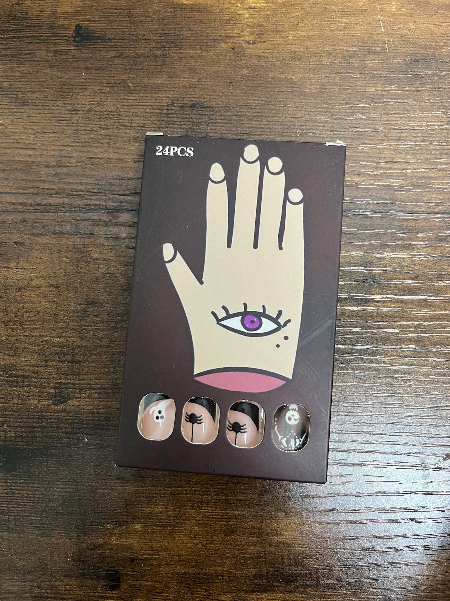 New Halloween Skeleton & Spider Nail Set